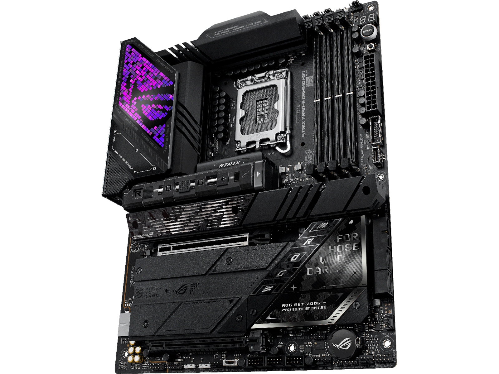 Asus ROG Strix Z890-E Gaming WIFI Hovedkort -B-Grade Demo hovedkort