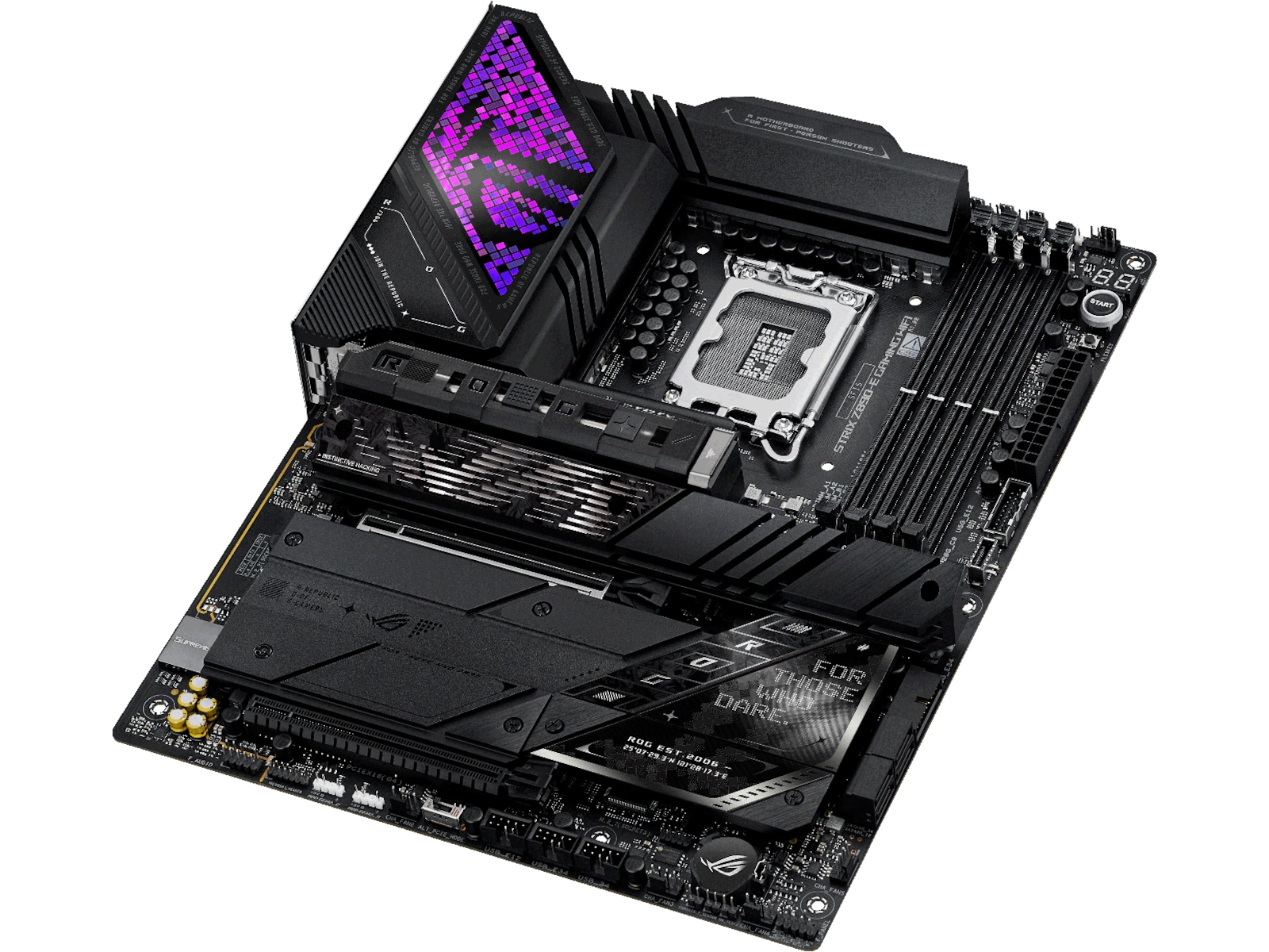 Asus ROG Strix Z890-E Gaming WIFI Hovedkort -B-Grade Demo hovedkort