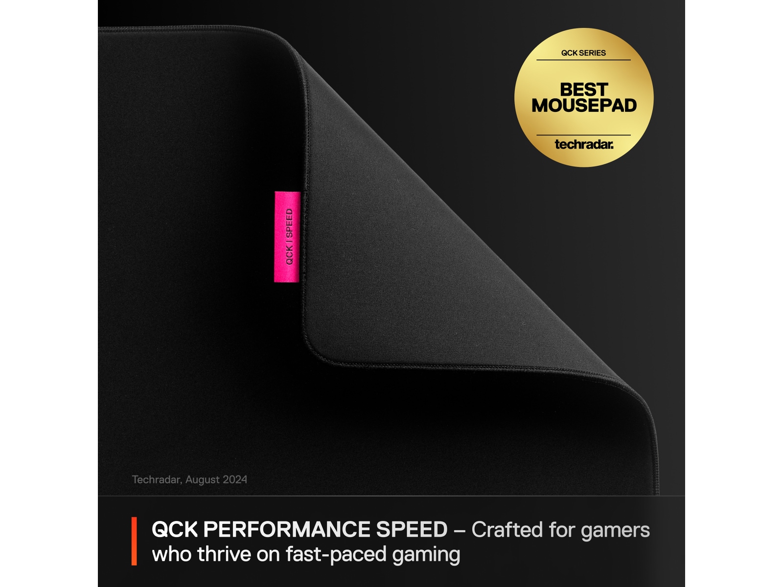 SteelSeries QcK Performance L Speed gamingmusematte Gamingmusematte