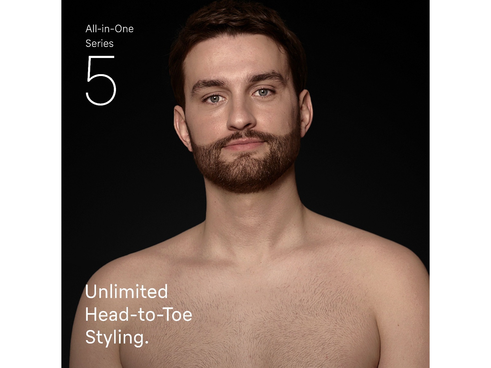 Braun Series 5 All-in-One groomingsett (grå) Hårklippere