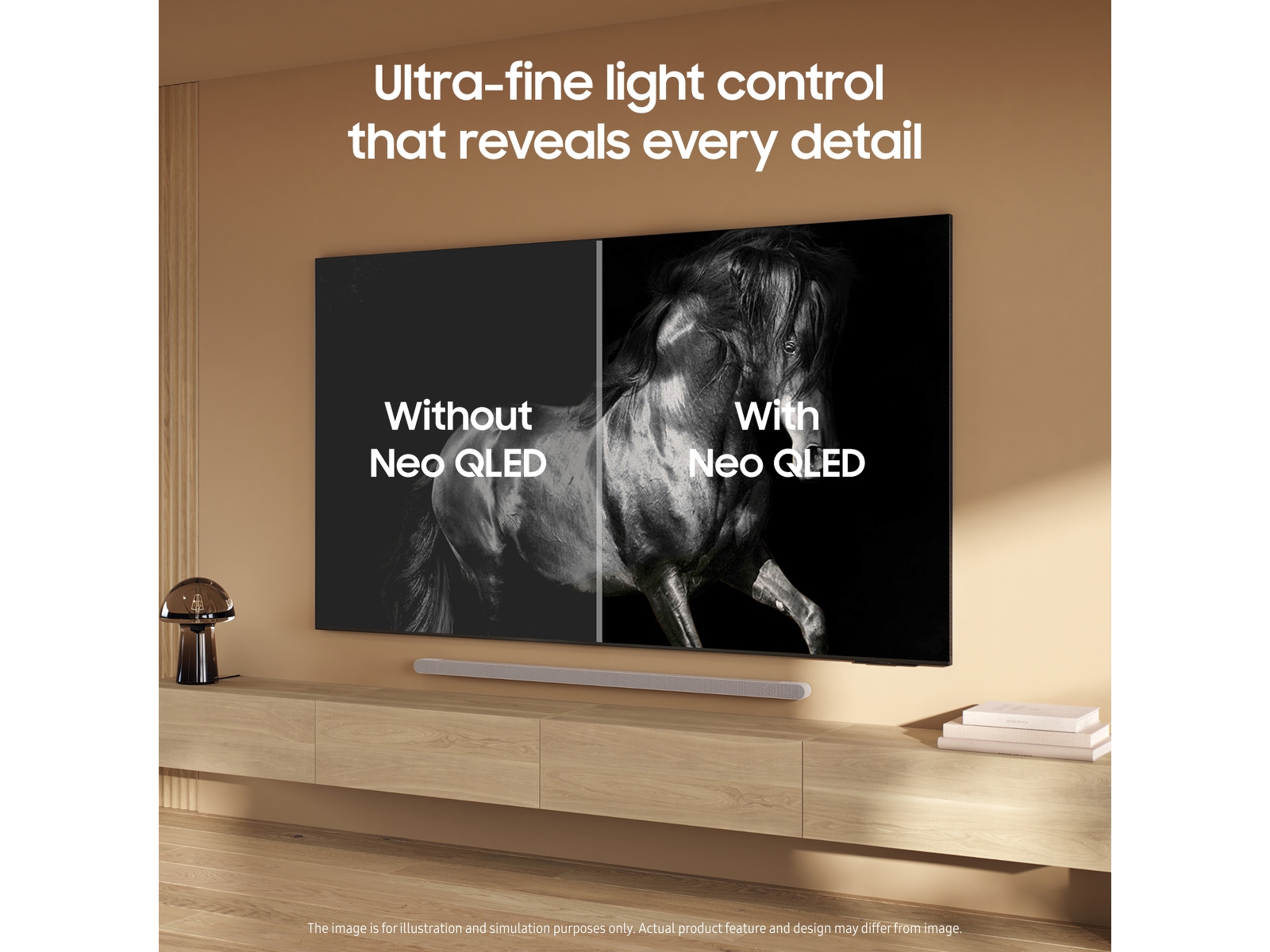 Samsung 85" QN70F Neo QLED 4K Mini LED Smart TV (2025) Over 80 tommer TV