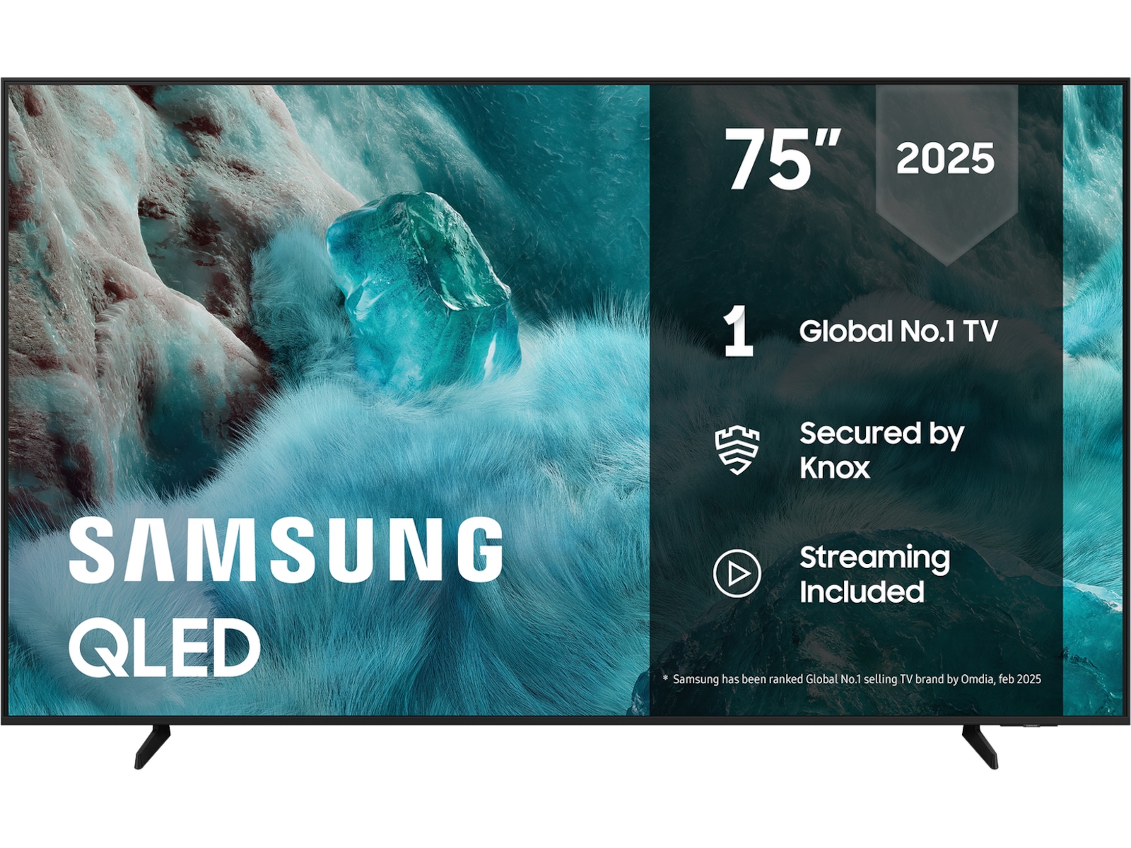 Samsung 75" Q7FA QLED 4K smart-TV (2025) 70 - 79 tommer TV