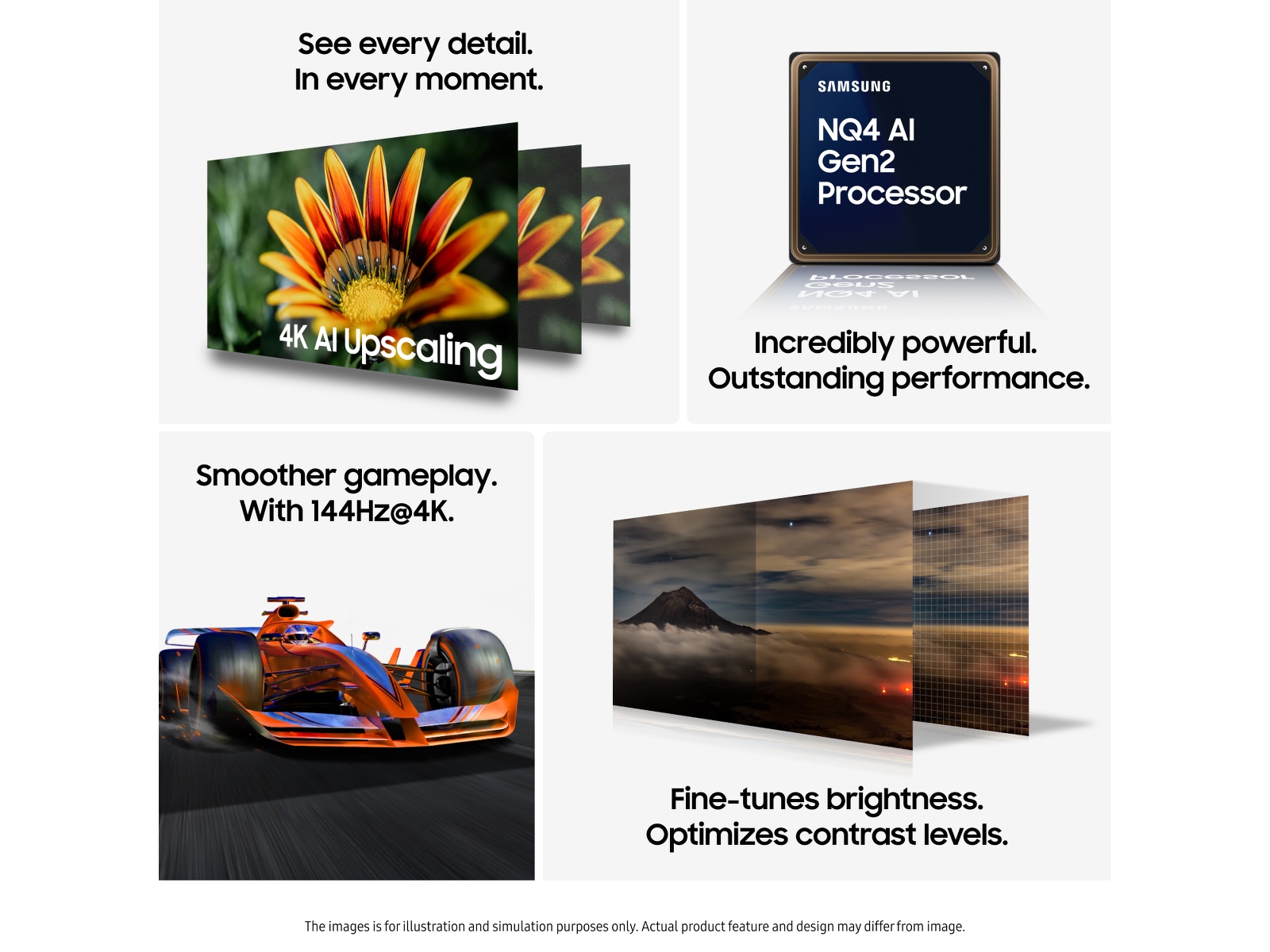 Samsung 75" QN73F Neo QLED 4K Mini LED smart-TV (2025) 70 - 79 tommer TV