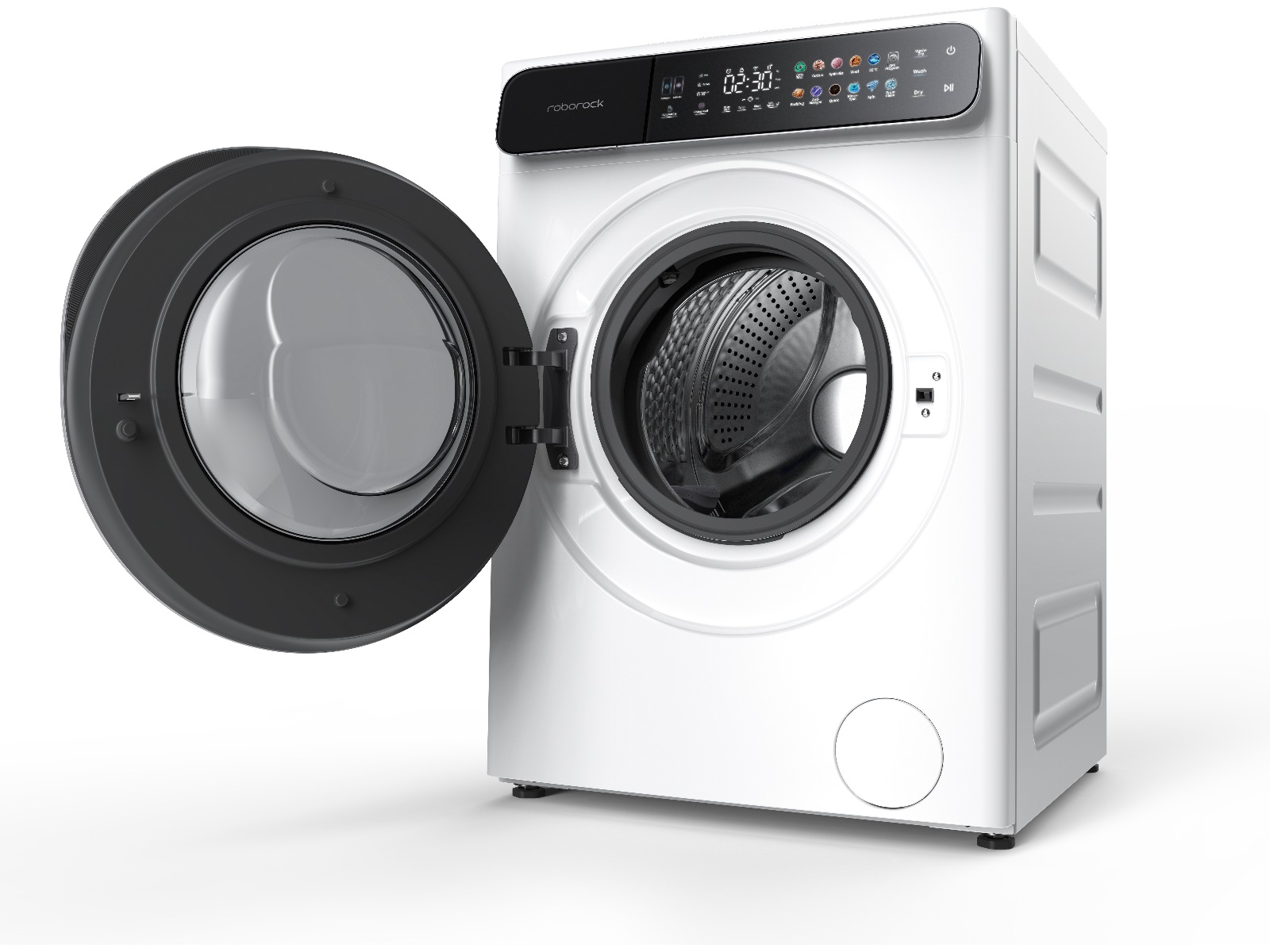 Roborock ZEO One vask/tørk (hvit) Kombinert vaskemaskin og tørketrommel