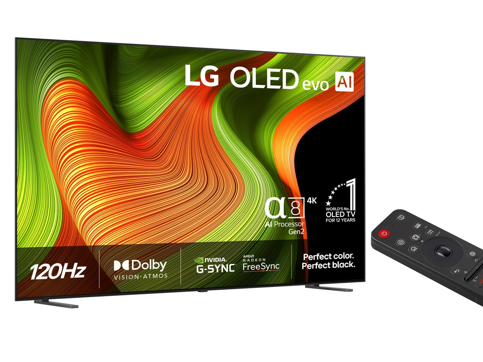 LG 83" B5 AI 4K OLED Smart TV (2025) Over 80 tommer TV