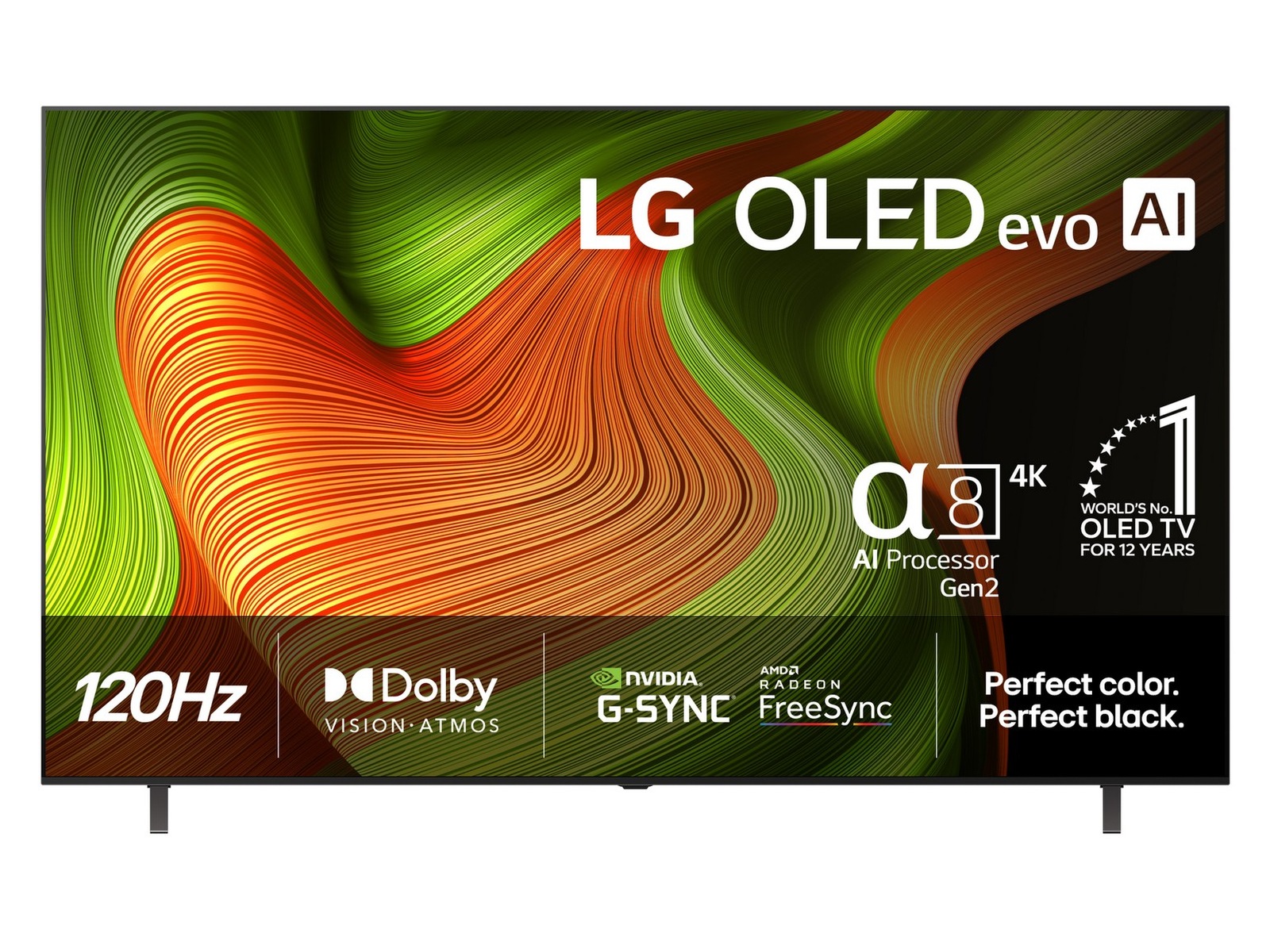LG 77" B5 AI 4K OLED smart-TV (2025) 70 - 79 tommer TV