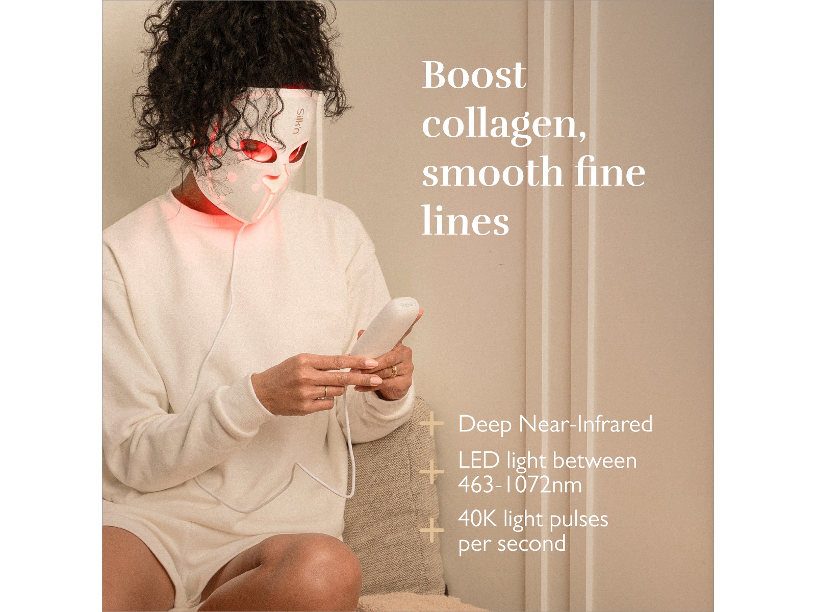 Silk'n LED Face EMS Mask Ansiktspleie