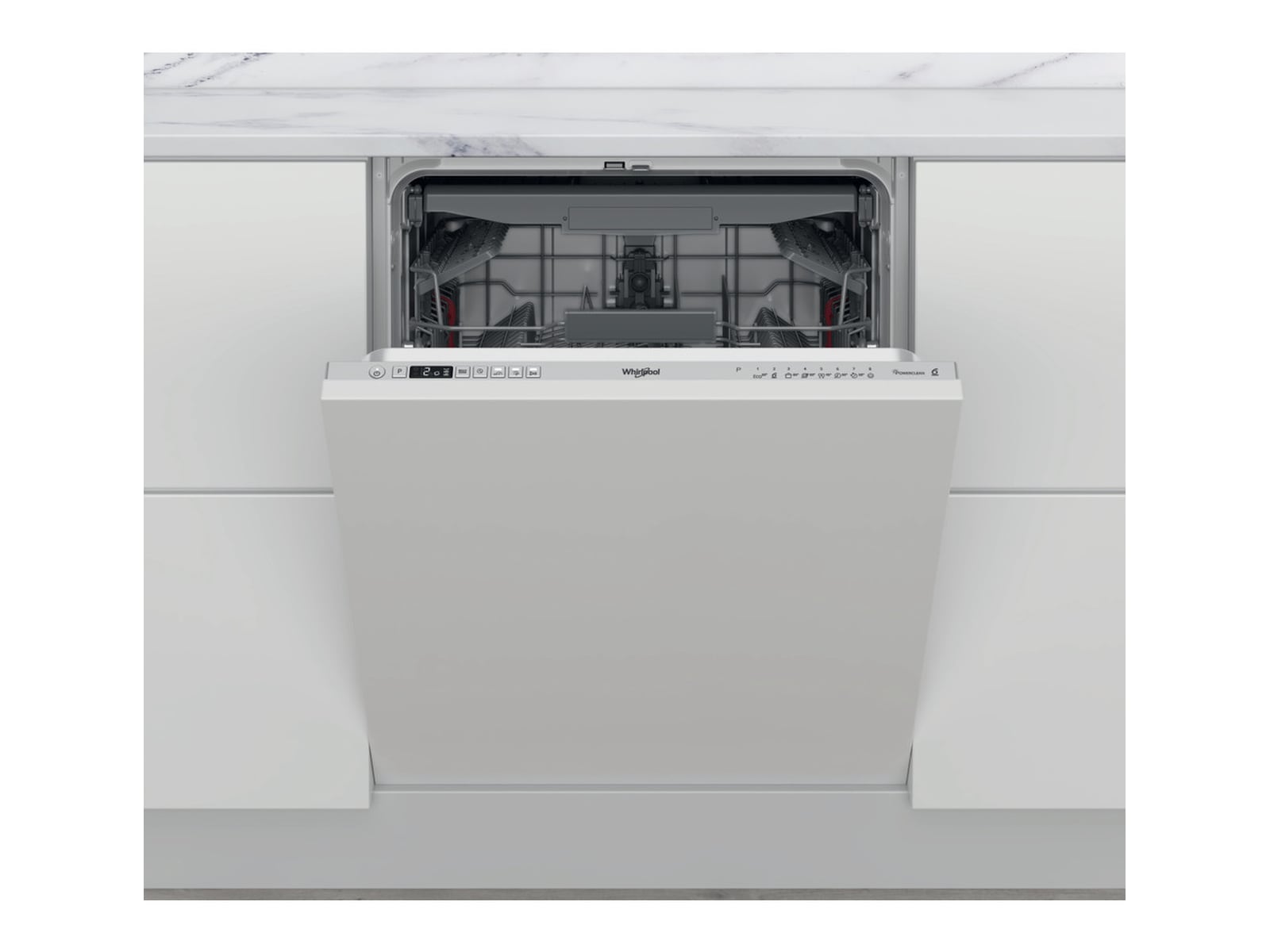 Whirlpool WIC 3C34 PFE S Integrert oppvaskmaskin Integrert oppvaskmaskin