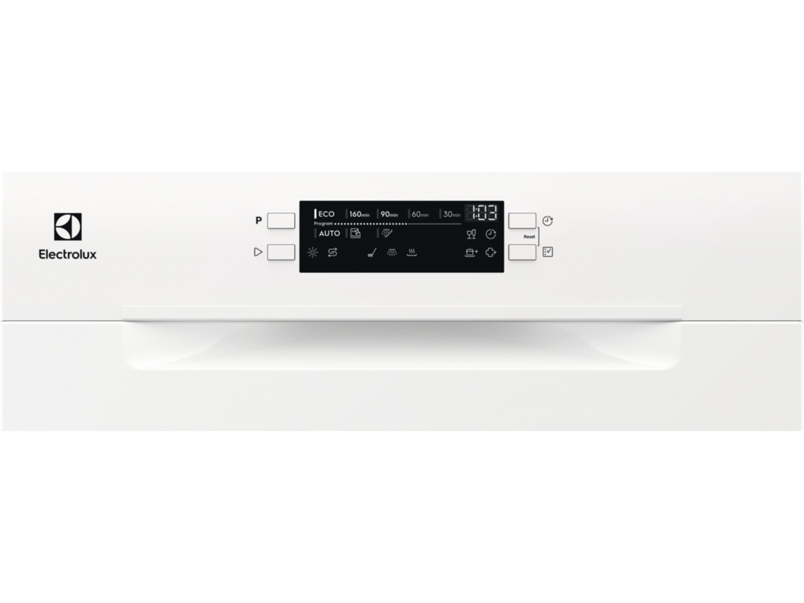 Electrolux 600 SatelliteClean oppvaskmaskin (hvit) Underbygd oppvaskmaskin