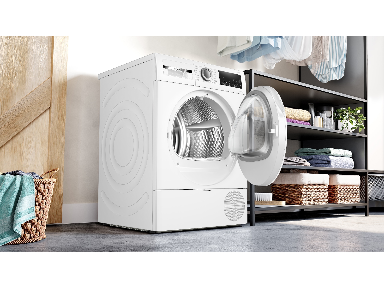 Bosch Serie 6 WQG2420ASN tørketrommel Tørketrommel