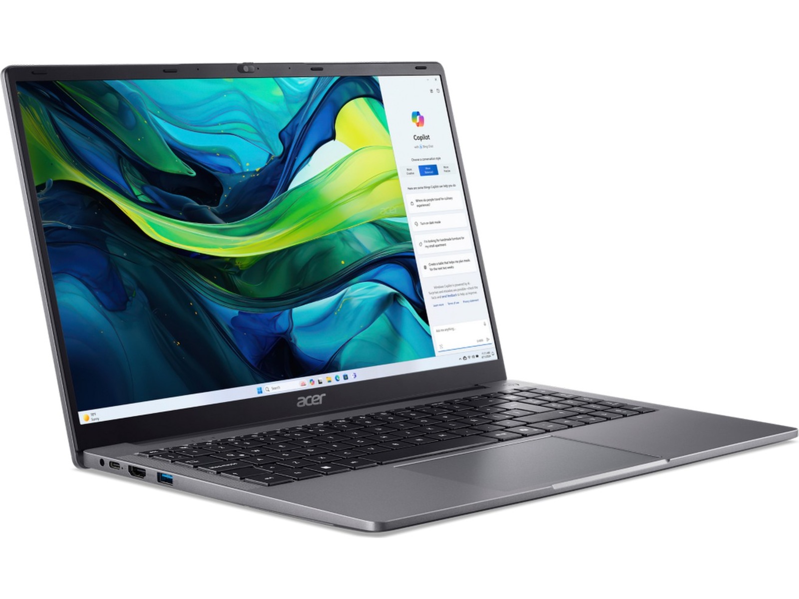 Acer Aspire Lite 15 15,6" FHD -B-Grade Demo bærbar PC