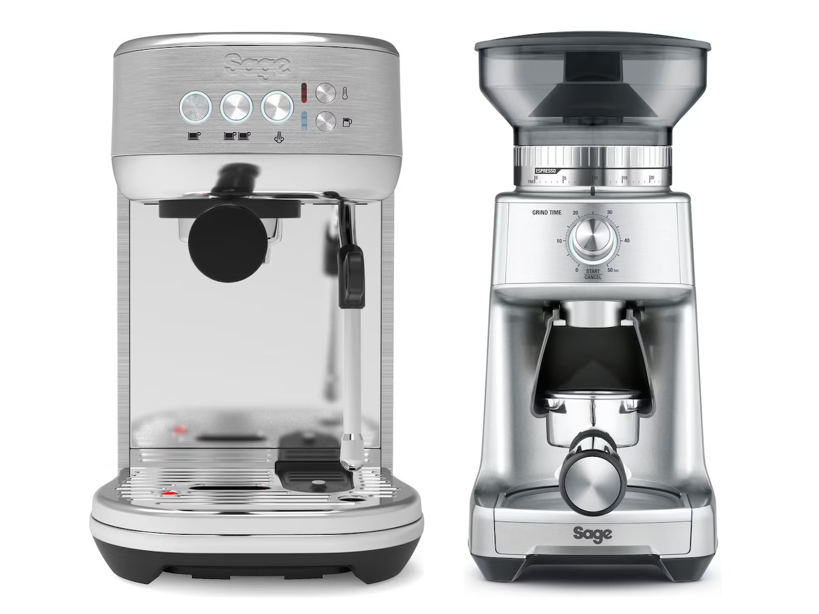 Sage Bambino Plus Espressomaskin (børstet stål) Espressomaskiner