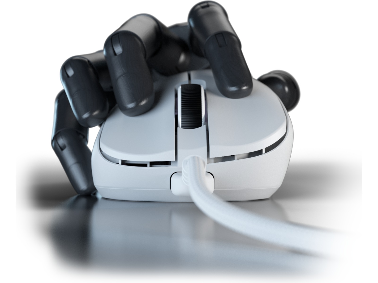 Pulsar Xlite gamingmus medium (hvit) Gamingmus