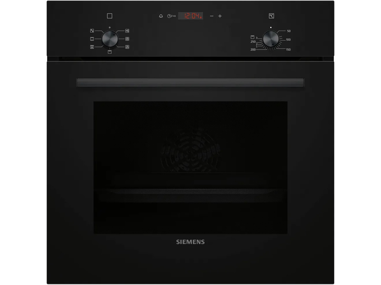 Siemens IQ100 Innbyggingsovn 60cm (sort) Stekeovn