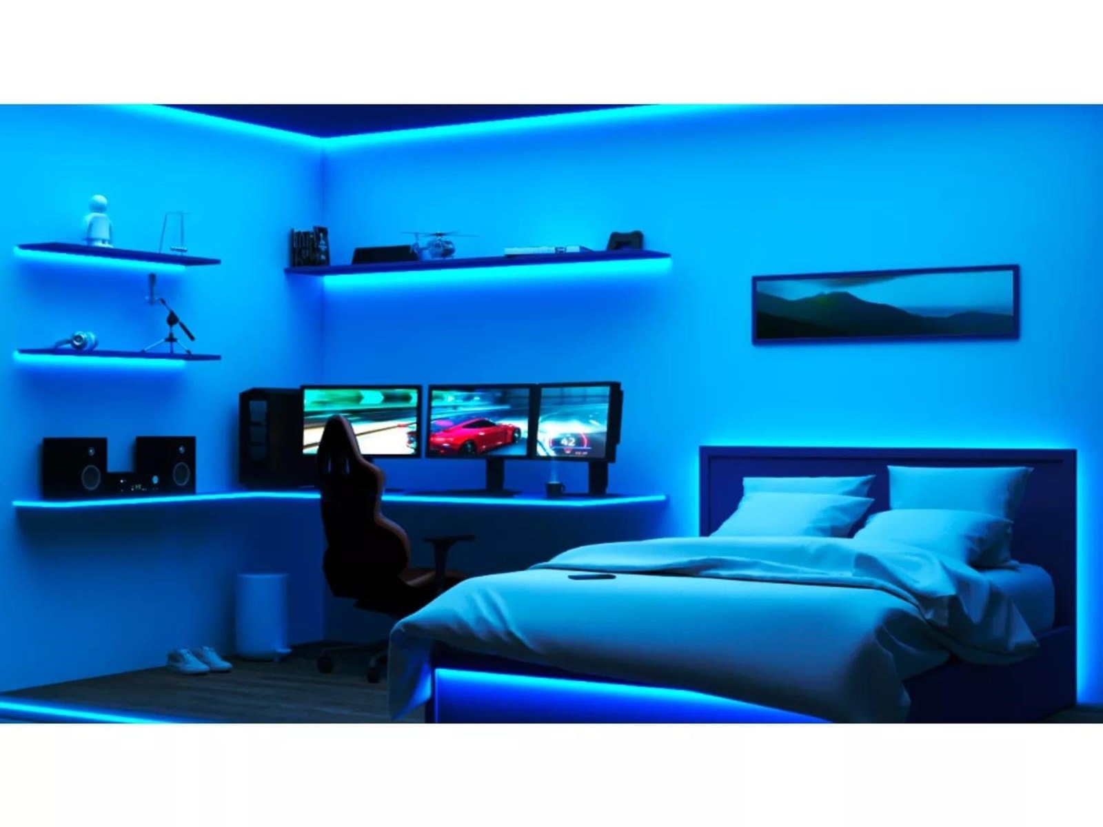 WiZ RGB Led stripe 4m Led strips & underholdning