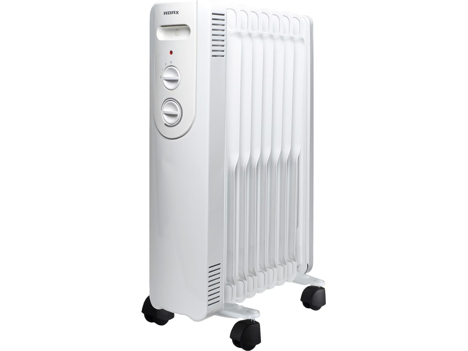 Adax Basic Nova 2000W oljeovn (hvit) Frittstående varmeovner