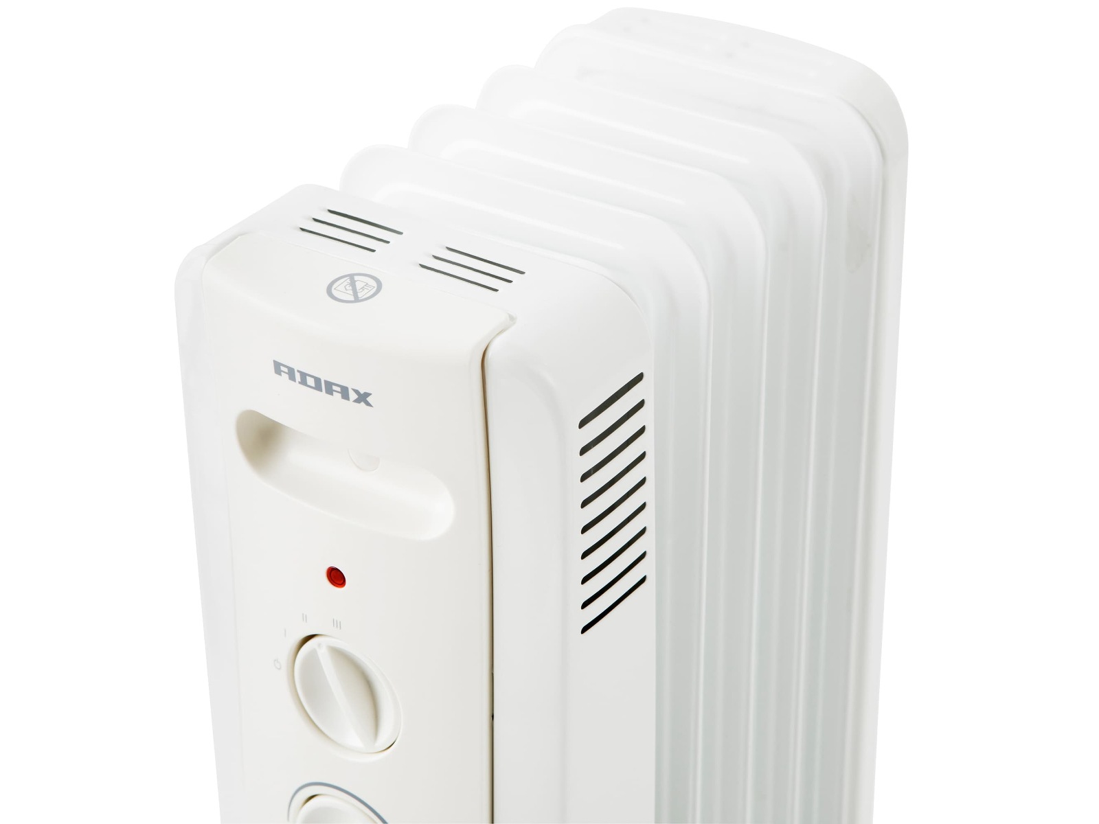 Adax Basic Nova 2000W oljeovn (hvit) Frittstående varmeovner