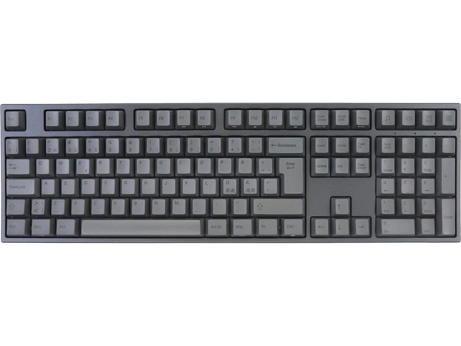 Varmilo APT109 Charcoal V3 Trådløst Gamingtastatur (red) Gamingtastatur