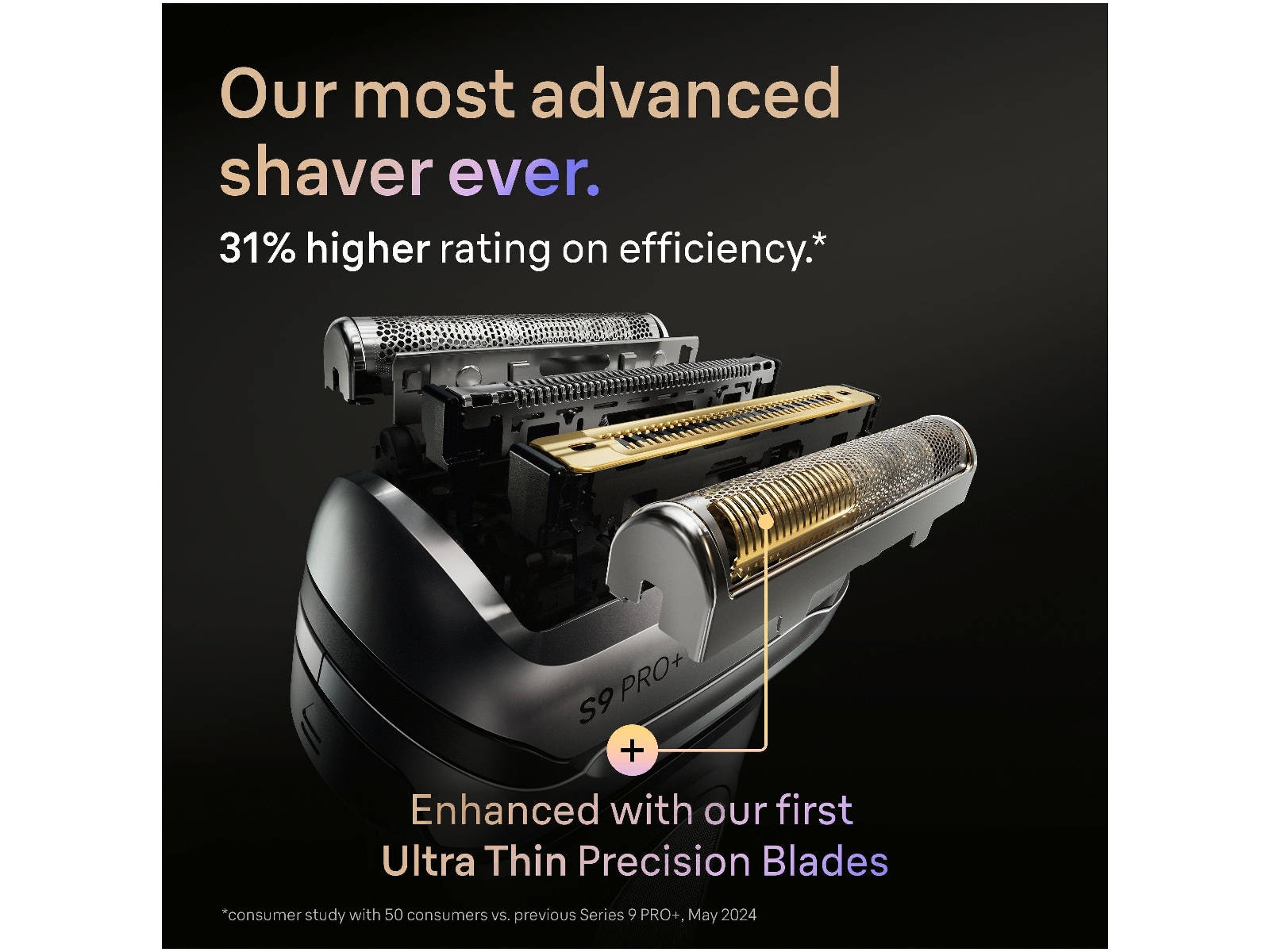 Braun Series 9 PRO+ elektrisk barbermaskin 9675CC Barbermaskiner