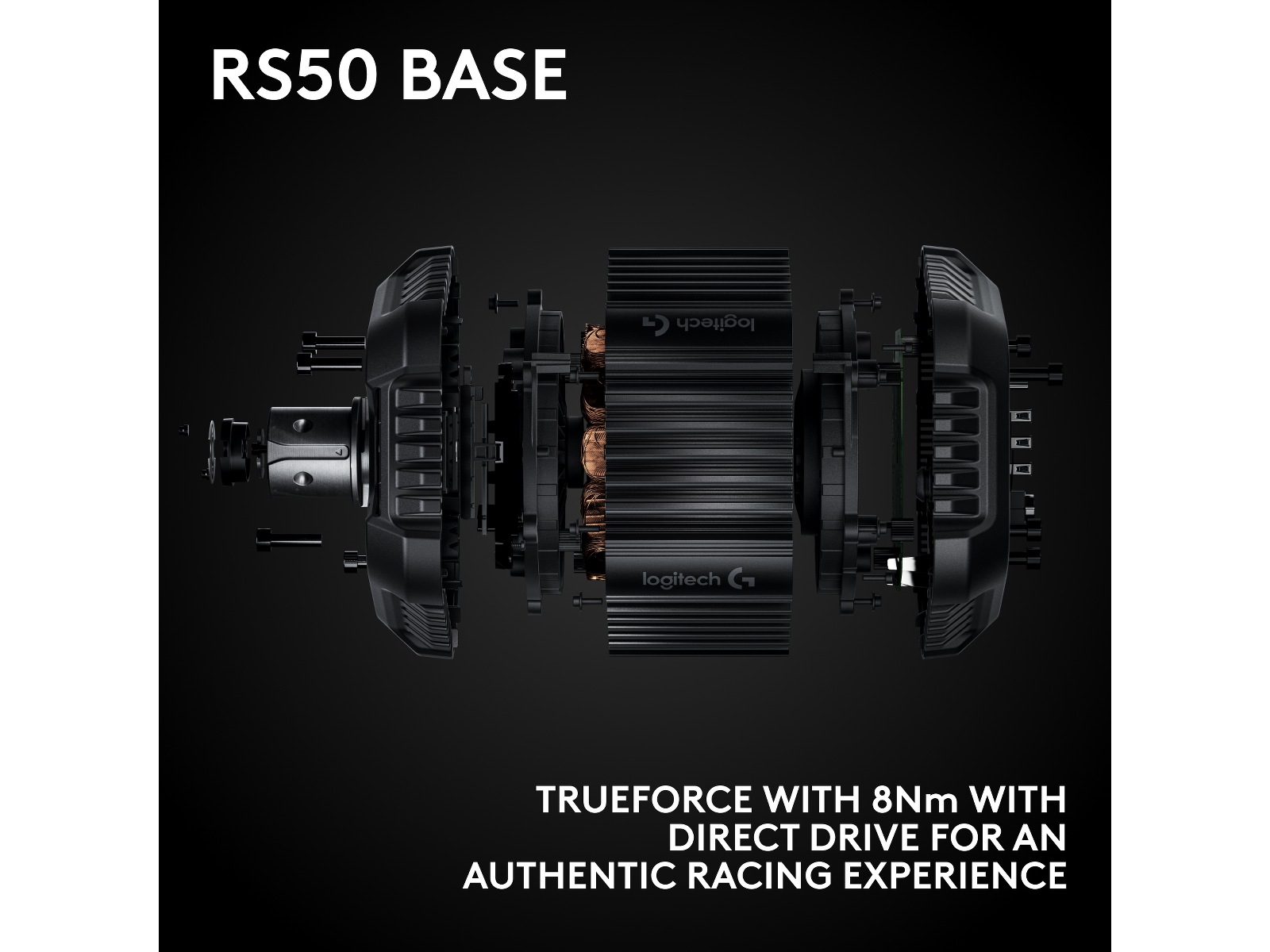Logitech G RS50 Xbox/PC Ratt og pedaler