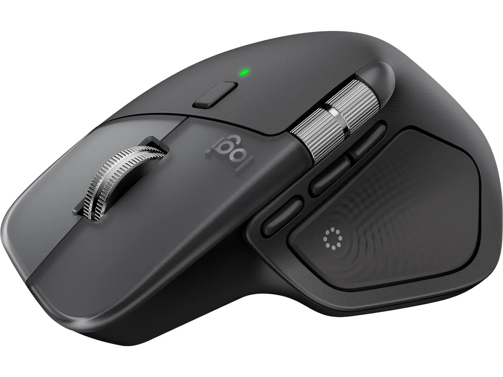 Logitech MX Master 4 for Mac Trådløs Mus (space black) Mus