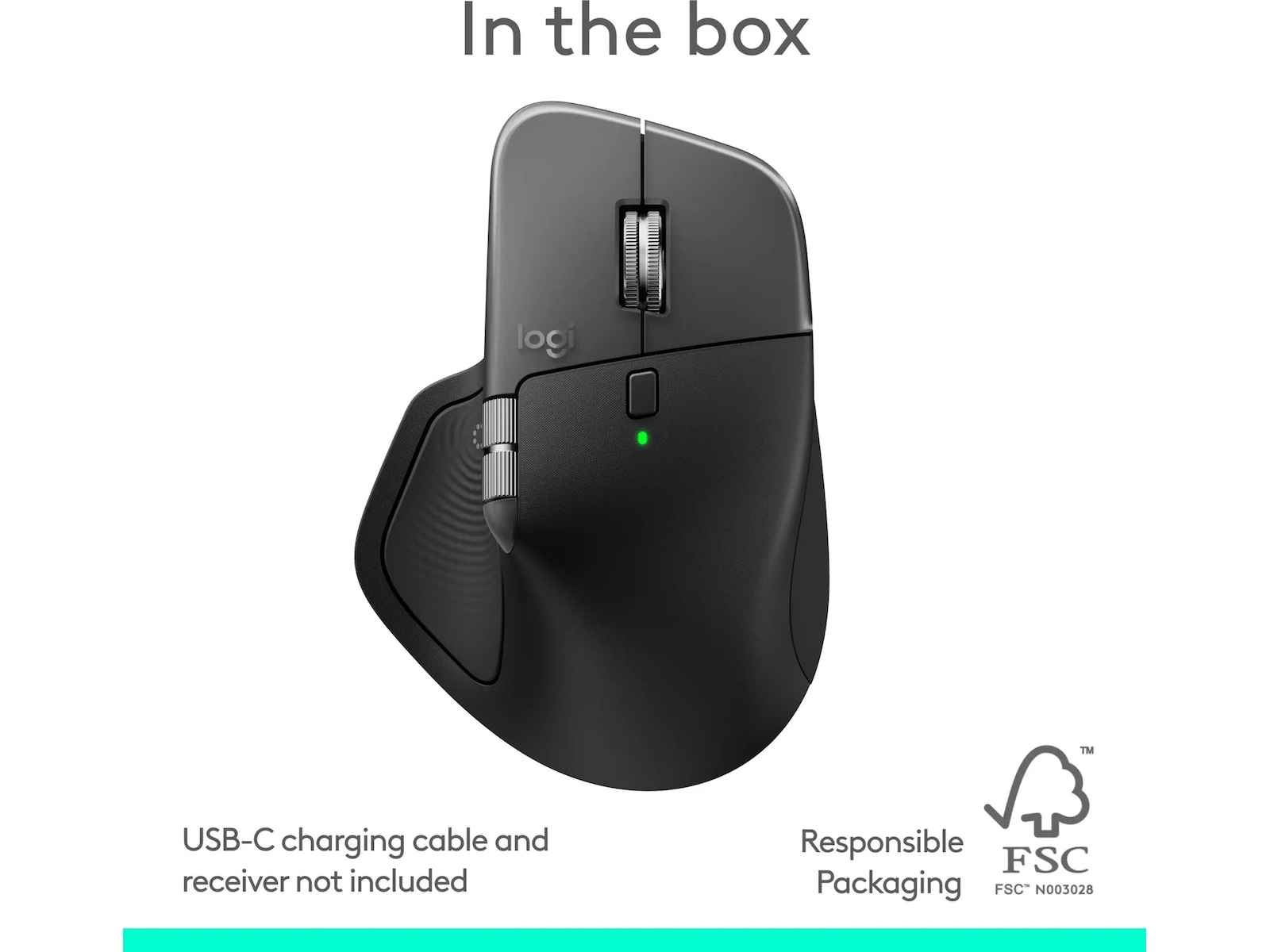 Logitech MX Master 4 for Mac Trådløs Mus (space black) Mus