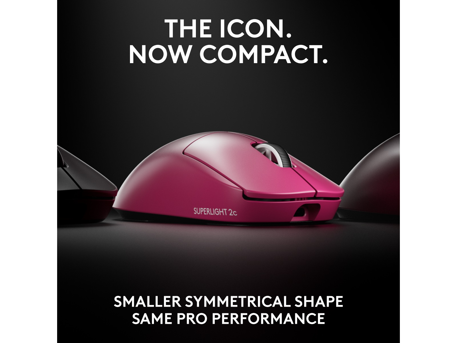 Logitech Pro X Superlight 2c trådløs gamingmus (rosa) Gamingmus