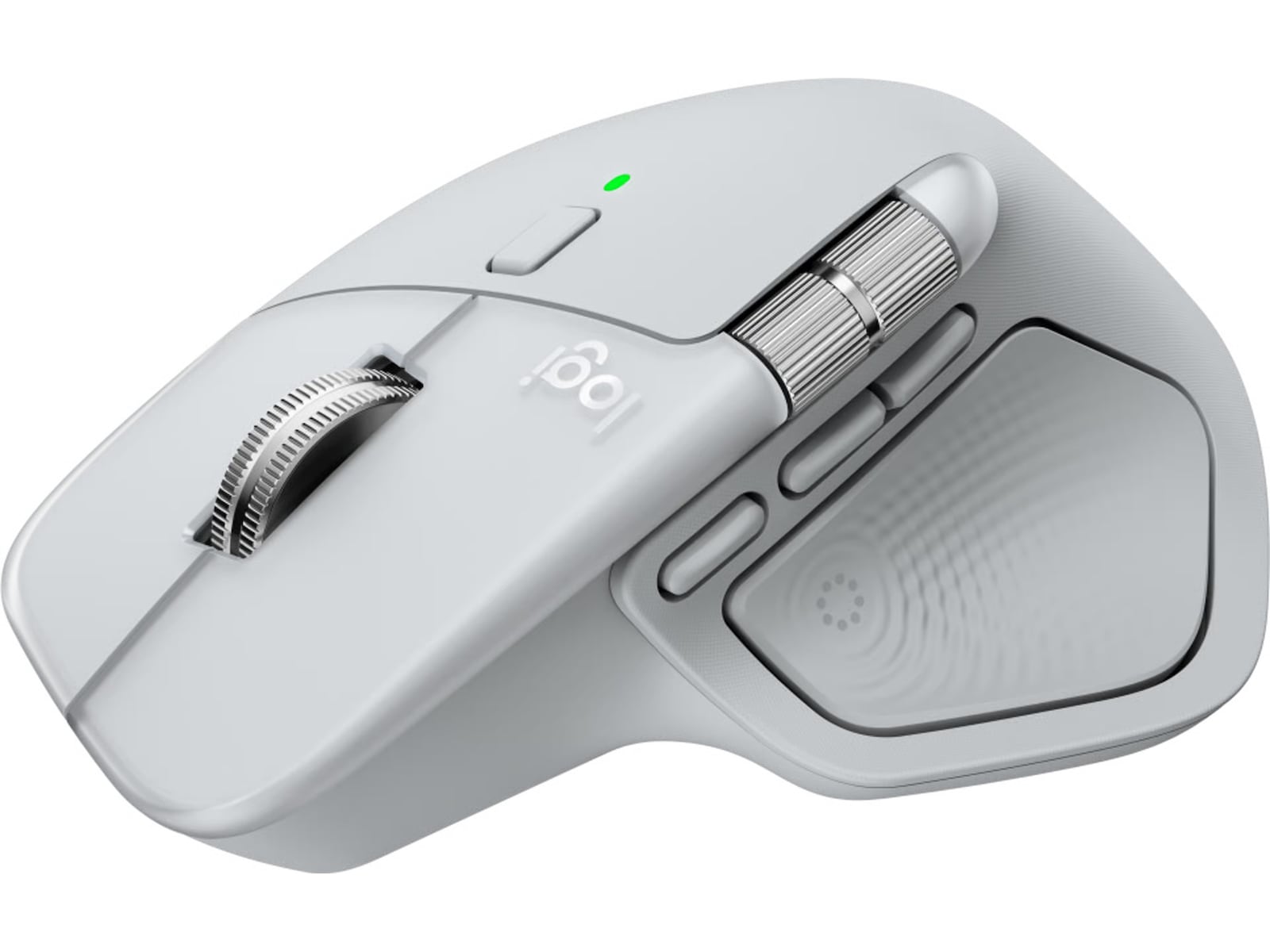 Logitech MX Master 4 for Mac Trådløs Mus (hvit sølv) Mus