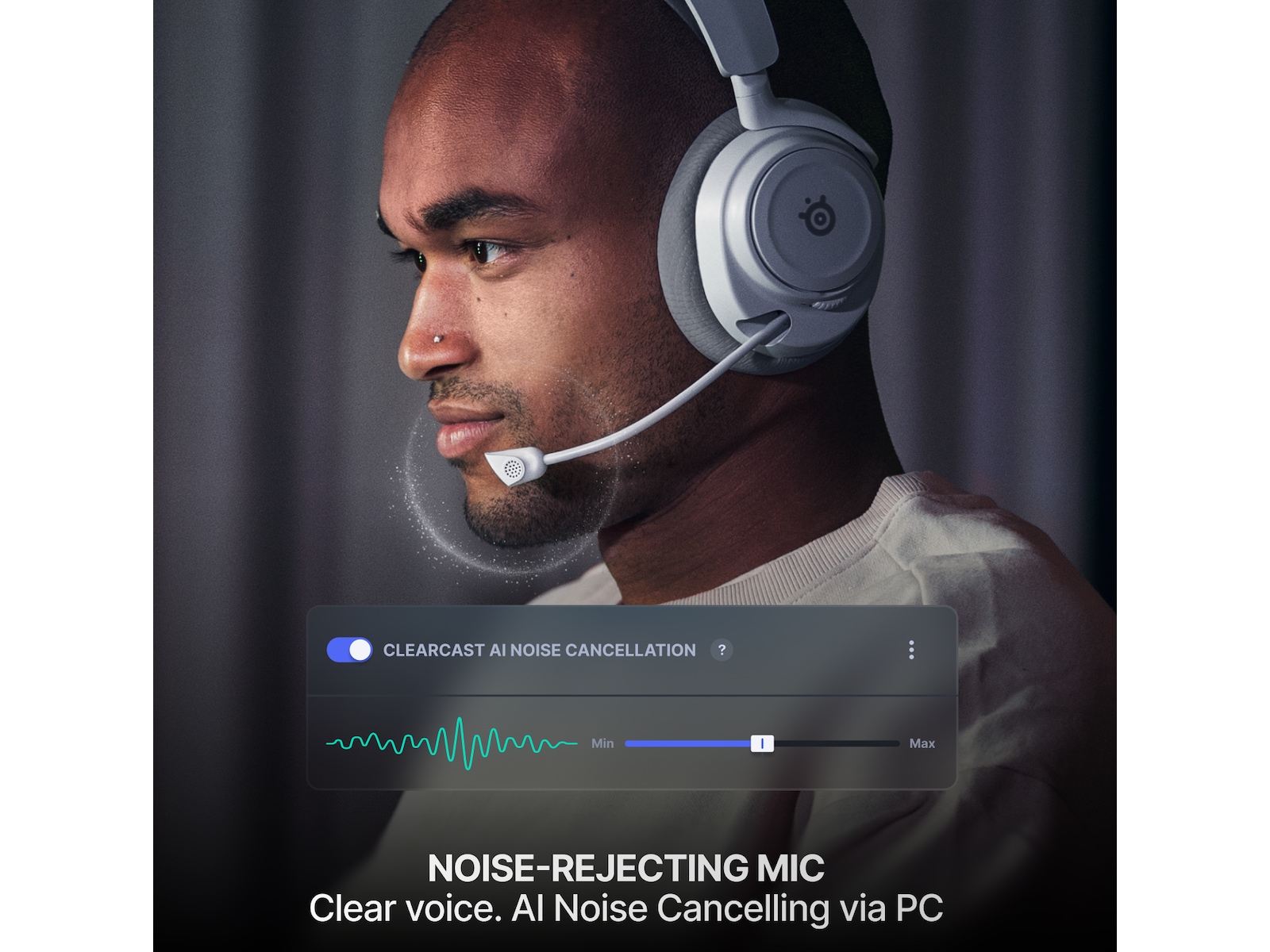 SteelSeries Arctis Nova 7 Gen 2 Trådløst Gamingheadset (hvit) Gamingheadset