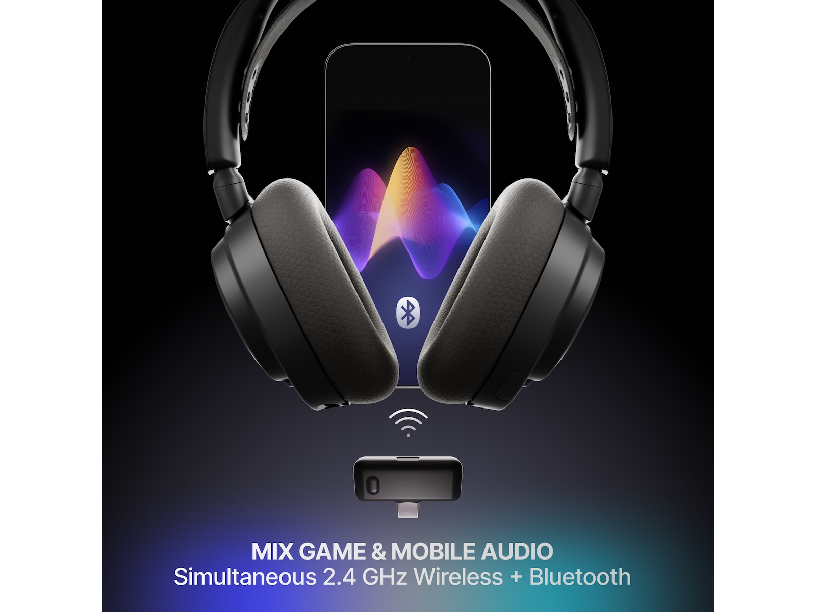 SteelSeries Arctis Nova 7 Gen 2 Trådløst Gamingheadset (svart) Gamingheadset