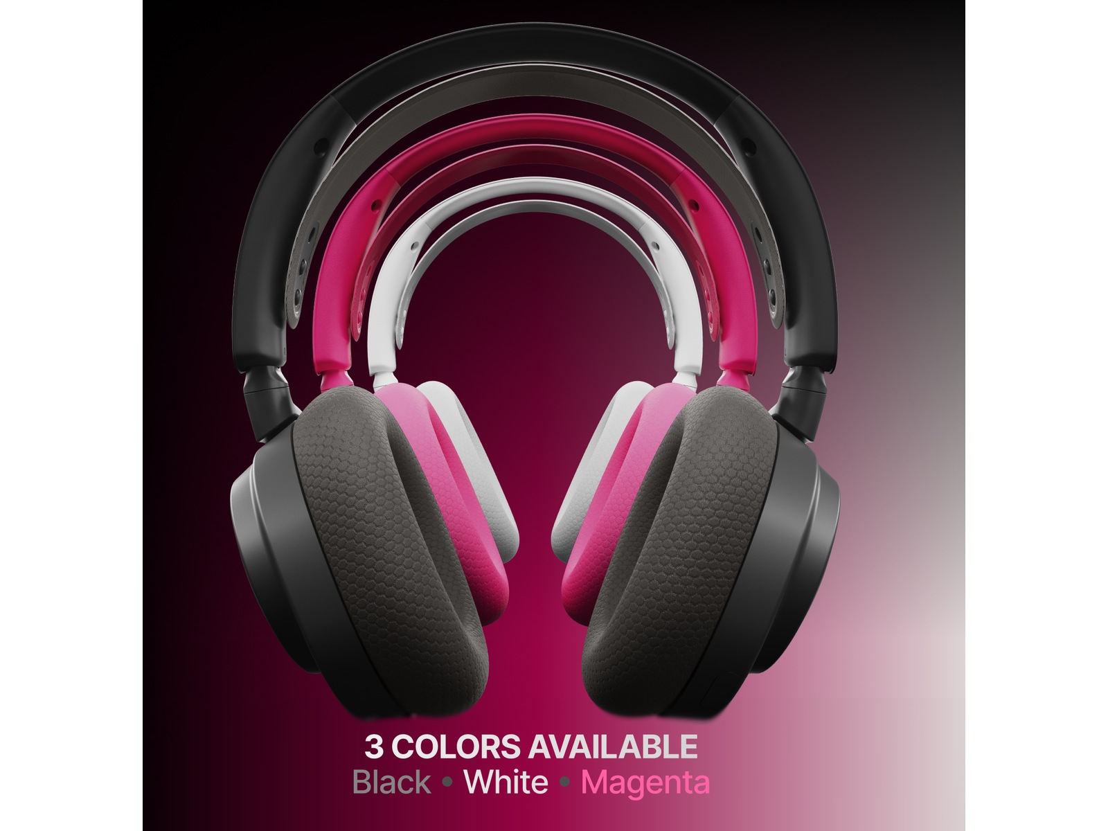 SteelSeries Arctis Nova 7 Gen 2 Trådløst Gamingheadset (magenta) Gamingheadset