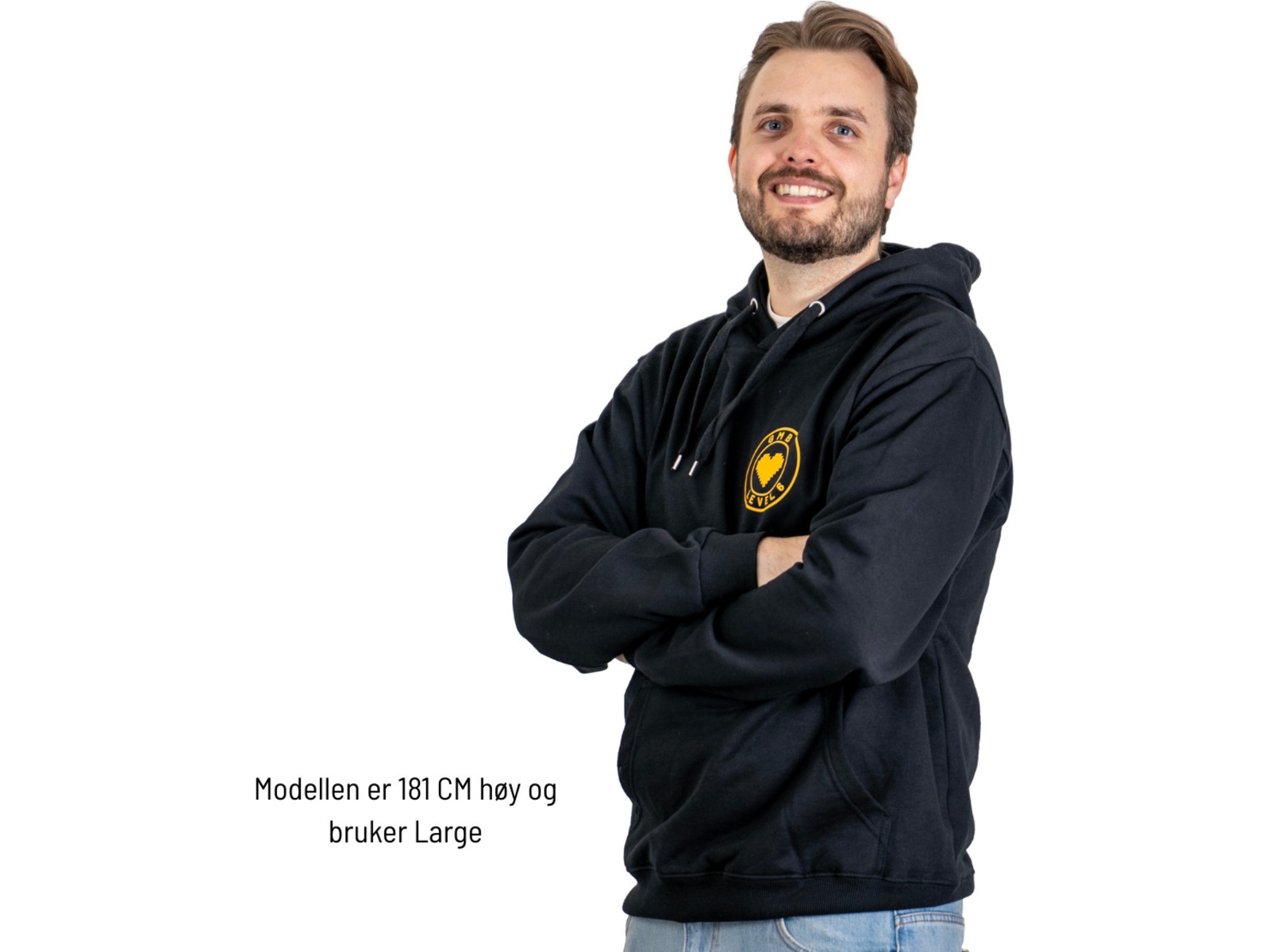 Gamere Mot Barnekreft Hettegenser L Merchandise