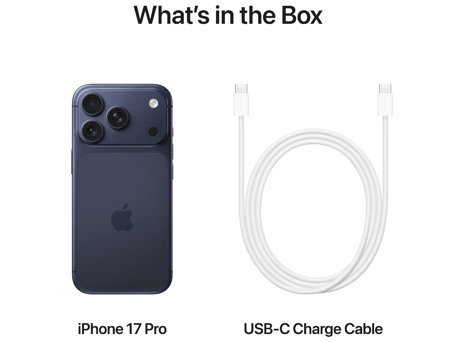 iPhone 17 Pro 1TB (dypblå) Mobiltelefoner