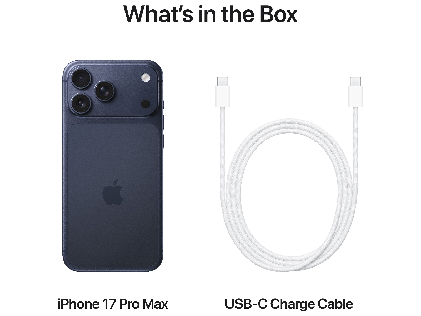 iPhone 17 Pro Max 2TB (dypblå) Mobiltelefoner