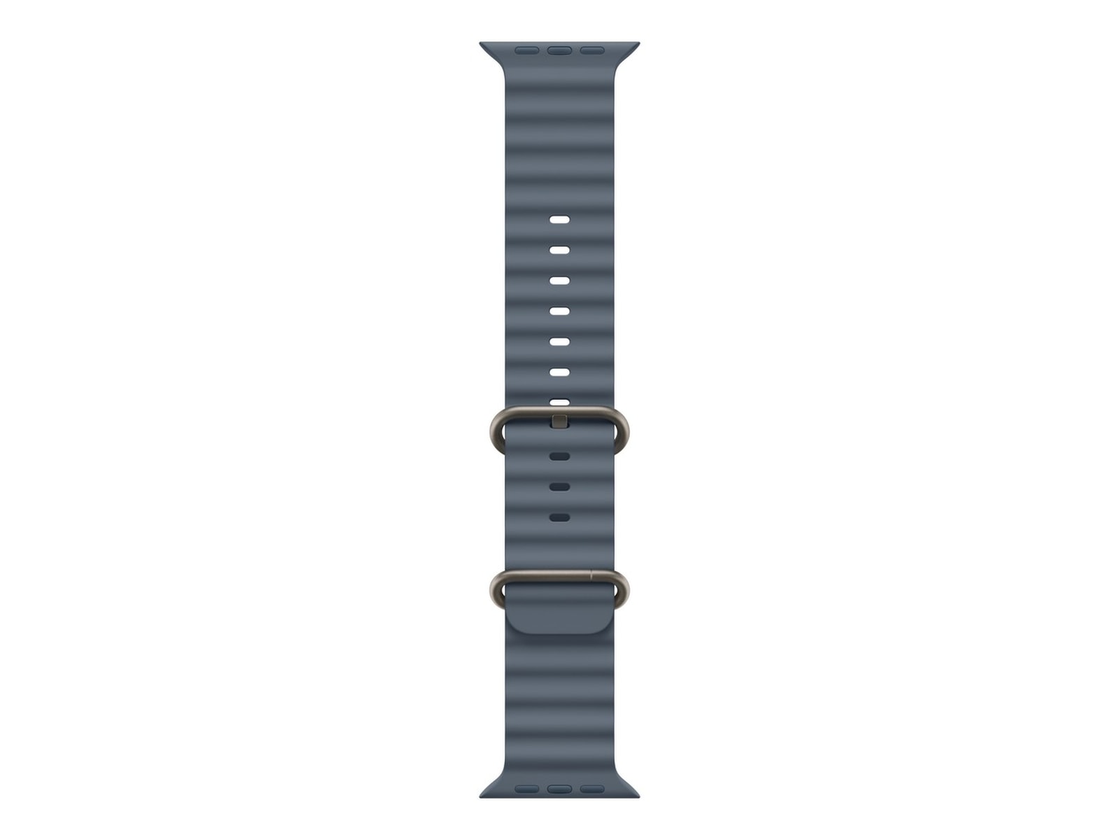 Apple Watch 49mm Natural Titanium Ocean Band (anchor blue) Reim