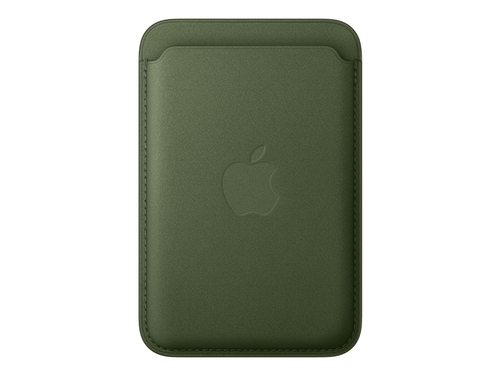 Apple iPhone Lommebok i finvev med MagSafe (mosegrønn) Mobildeksel