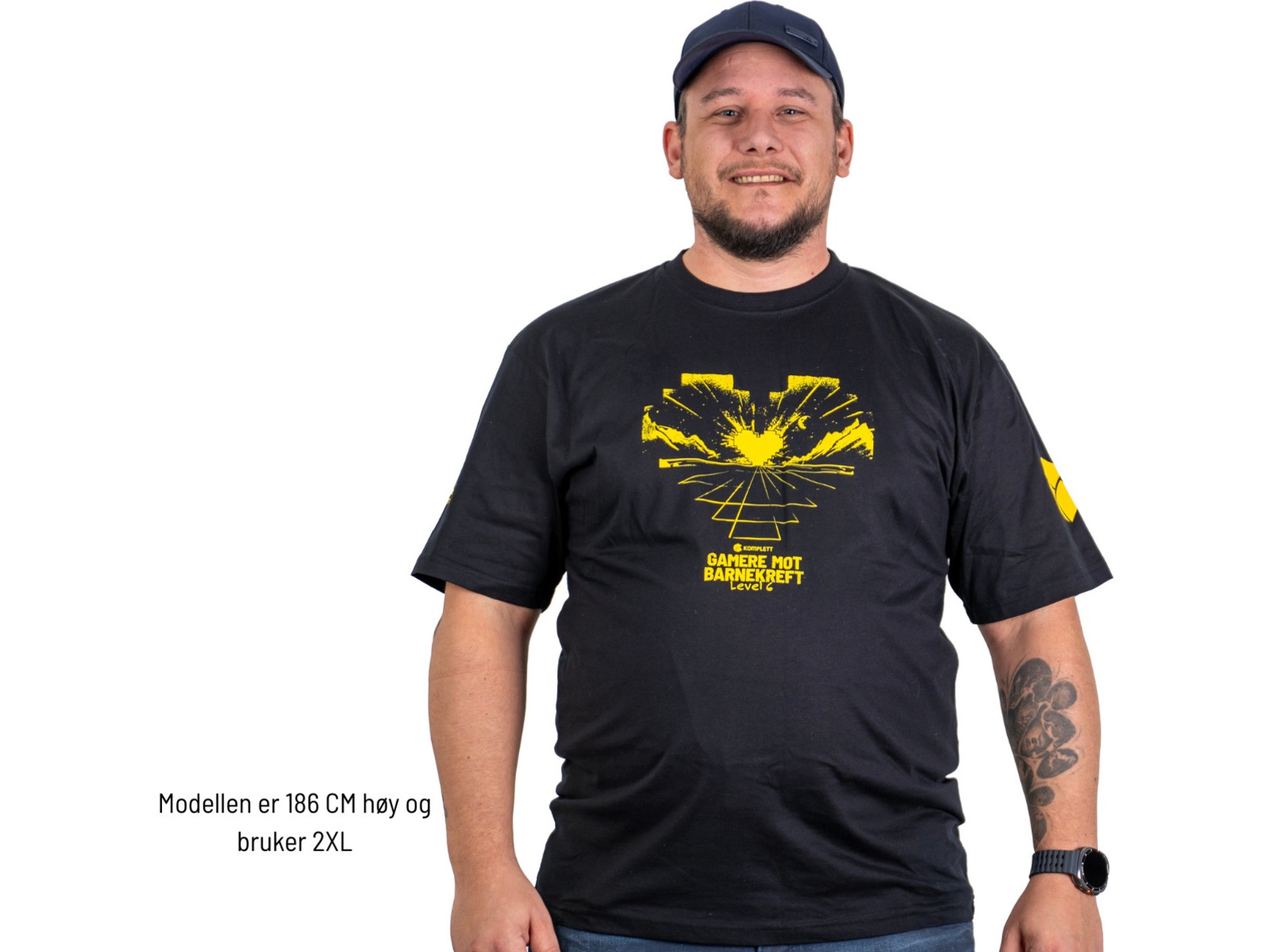 Gamere Mot Barnekreft T-skjorte 2XL Merchandise