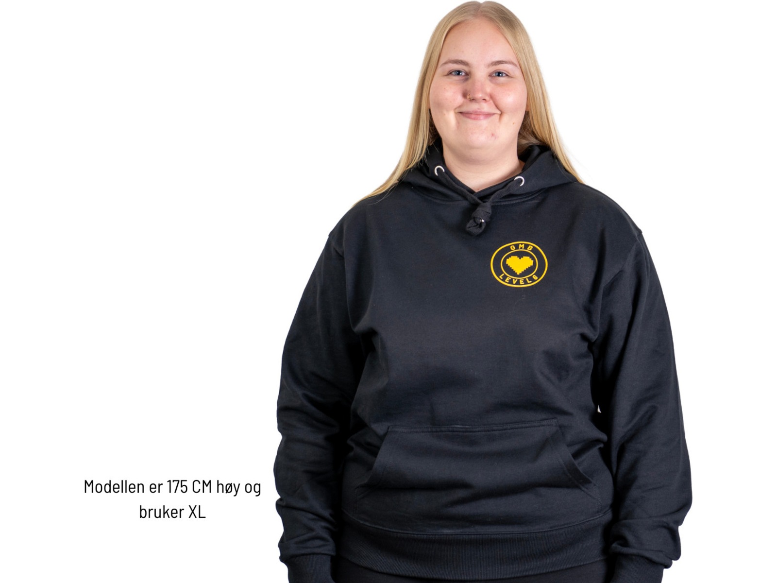 Gamere Mot Barnekreft Hettegenser XL Merchandise