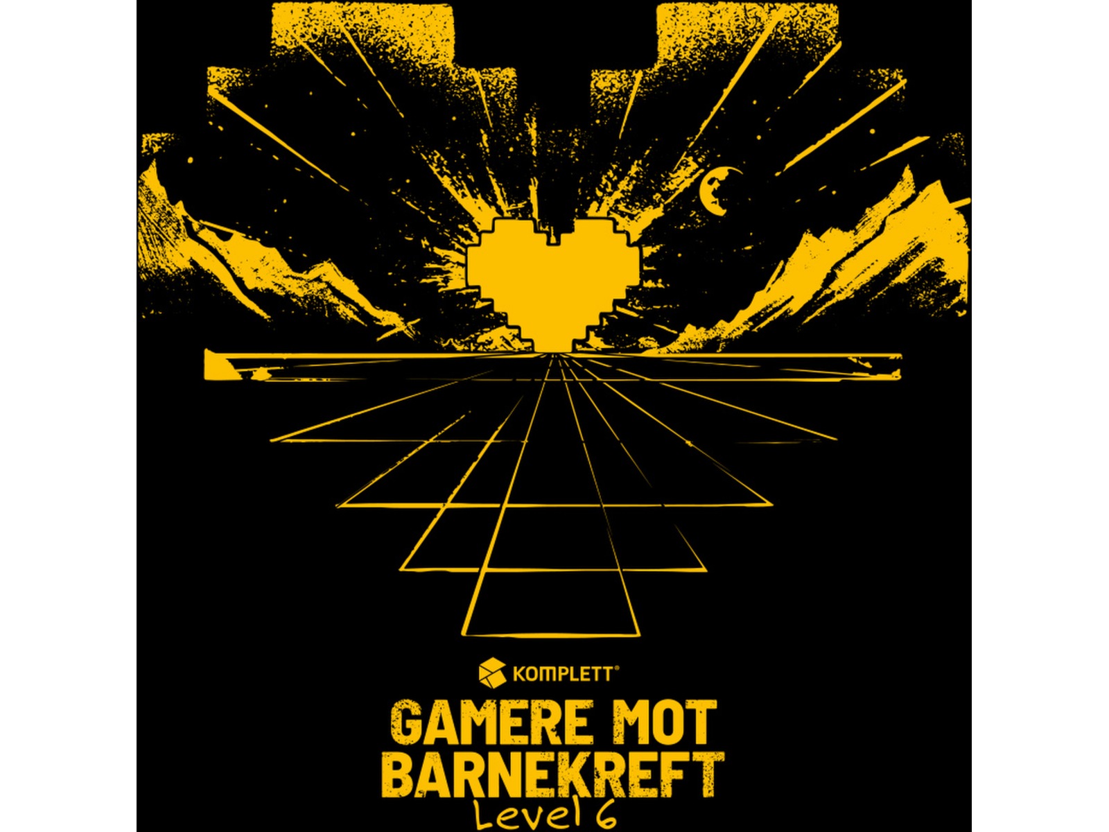 Gamere Mot Barnekreft T-skjorte & Hettegenser L Merchandise