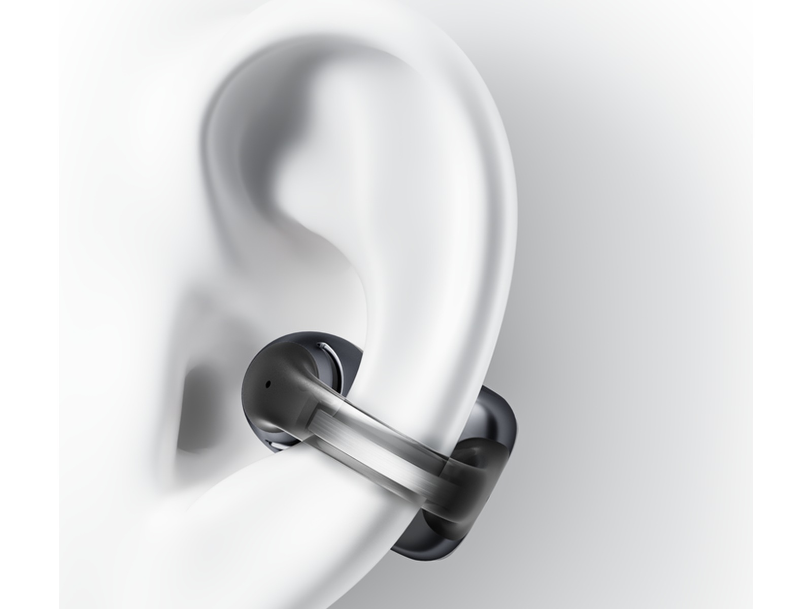 SHOKZ OpenDots Trådløse åpne ørepropper, half In-Ear (sort) Ørepropper