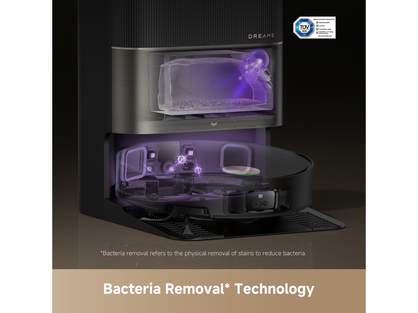 Dreame X50 Ultra Robotstøvsuger (sort) Robotstøvsugere