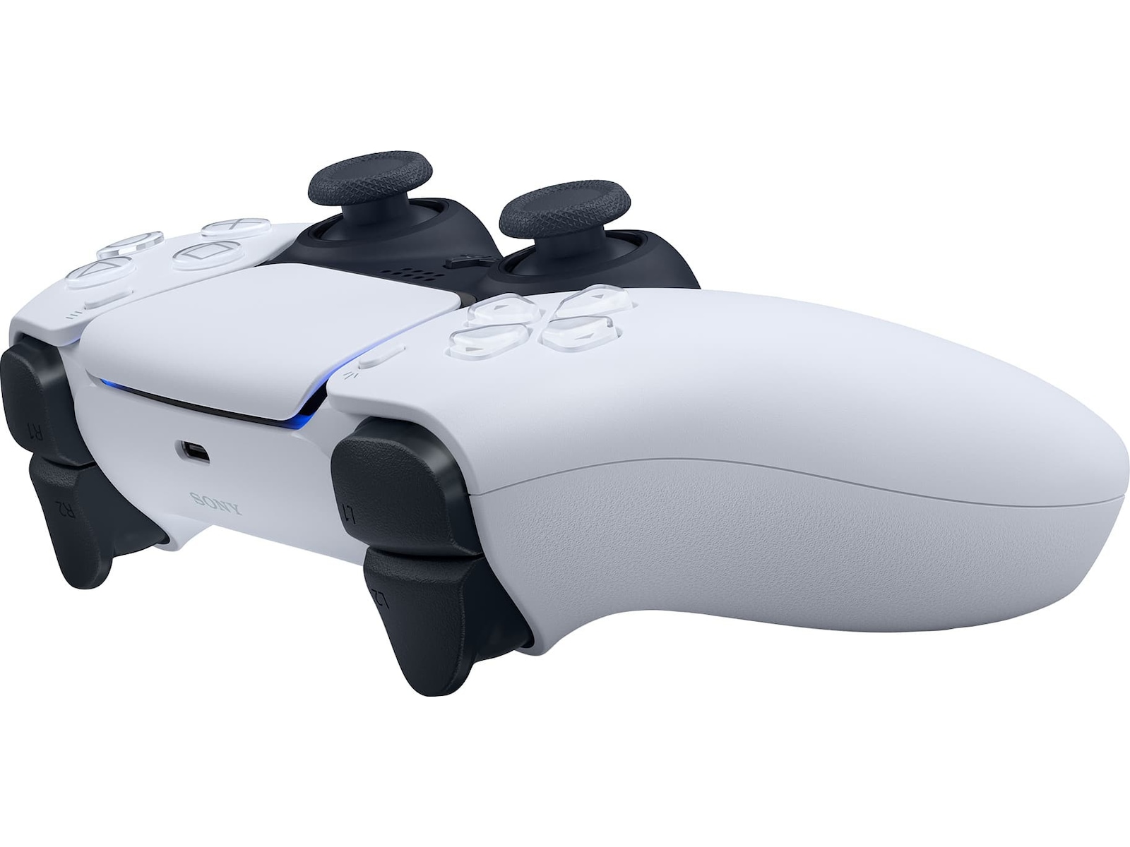 PlayStation 5 DualSense Kontroller V2 (hvit) Tilbehør til spillkonsoller