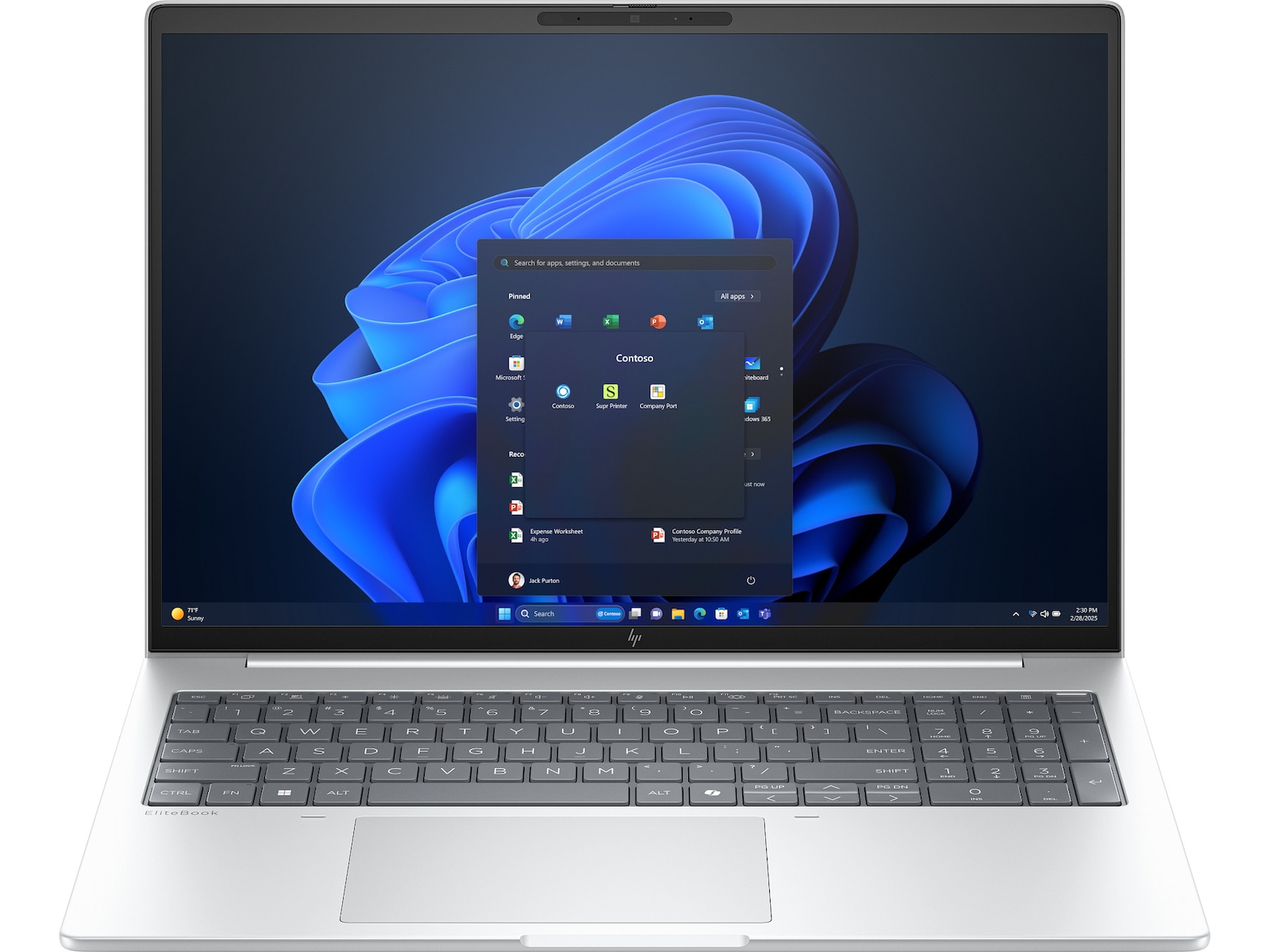 HP EliteBook 8 G1i 16" WUXGA Notebook AI PC - Bærbar / laptop