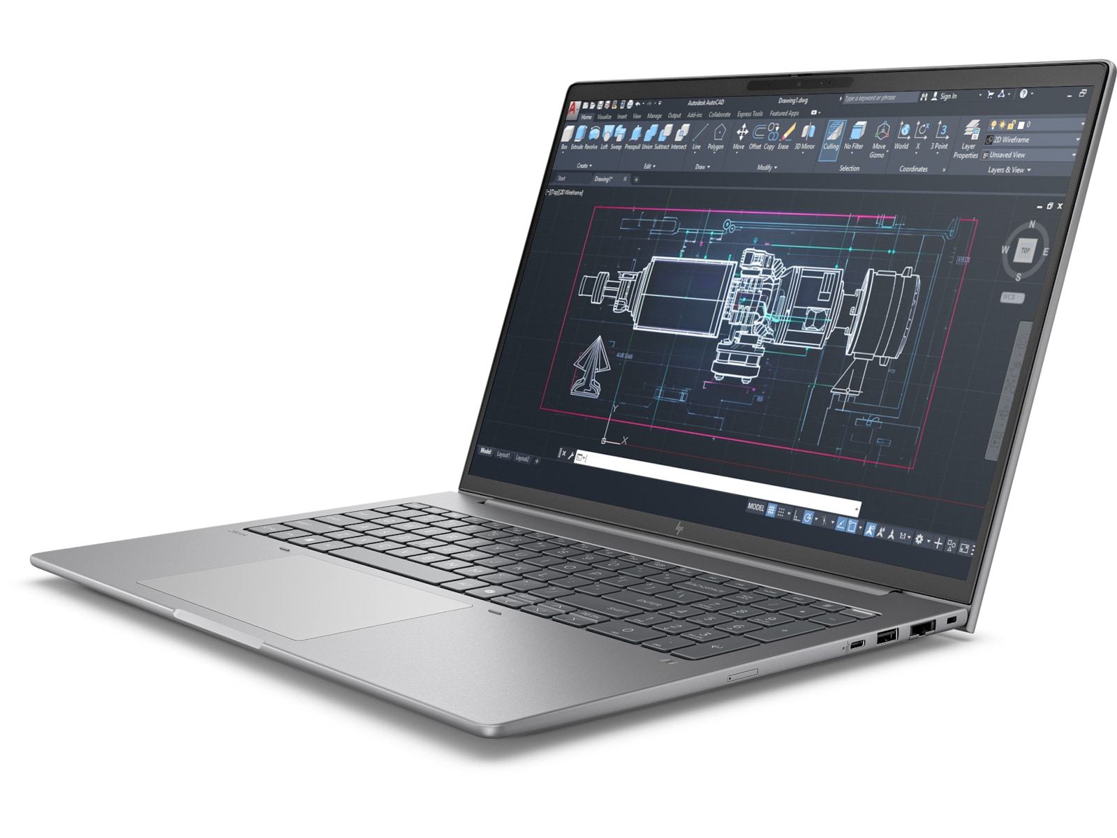 HP ZBook 8 G1i 16" Mobil arbeidsstasjon WUXGA PC - Bærbar / laptop