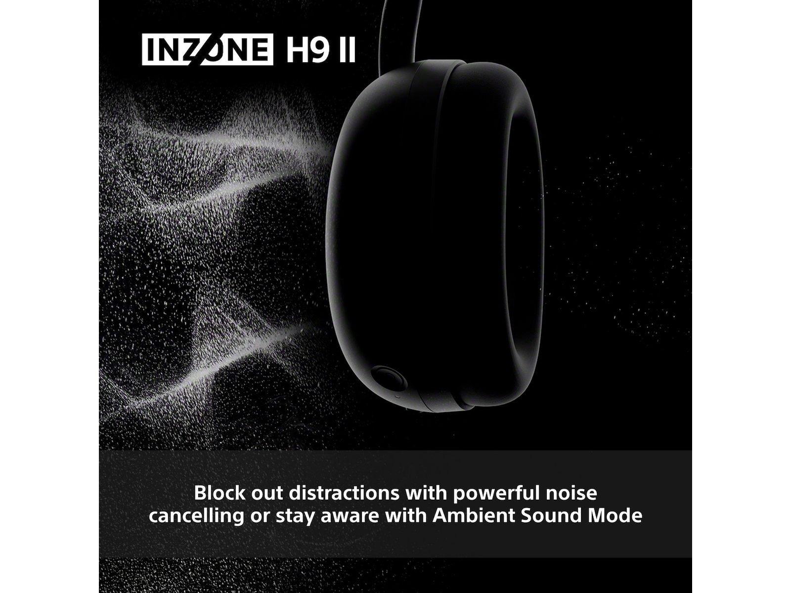 Sony INZONE H9 II Trådløst Støydempende Headset (sort) Gamingheadset