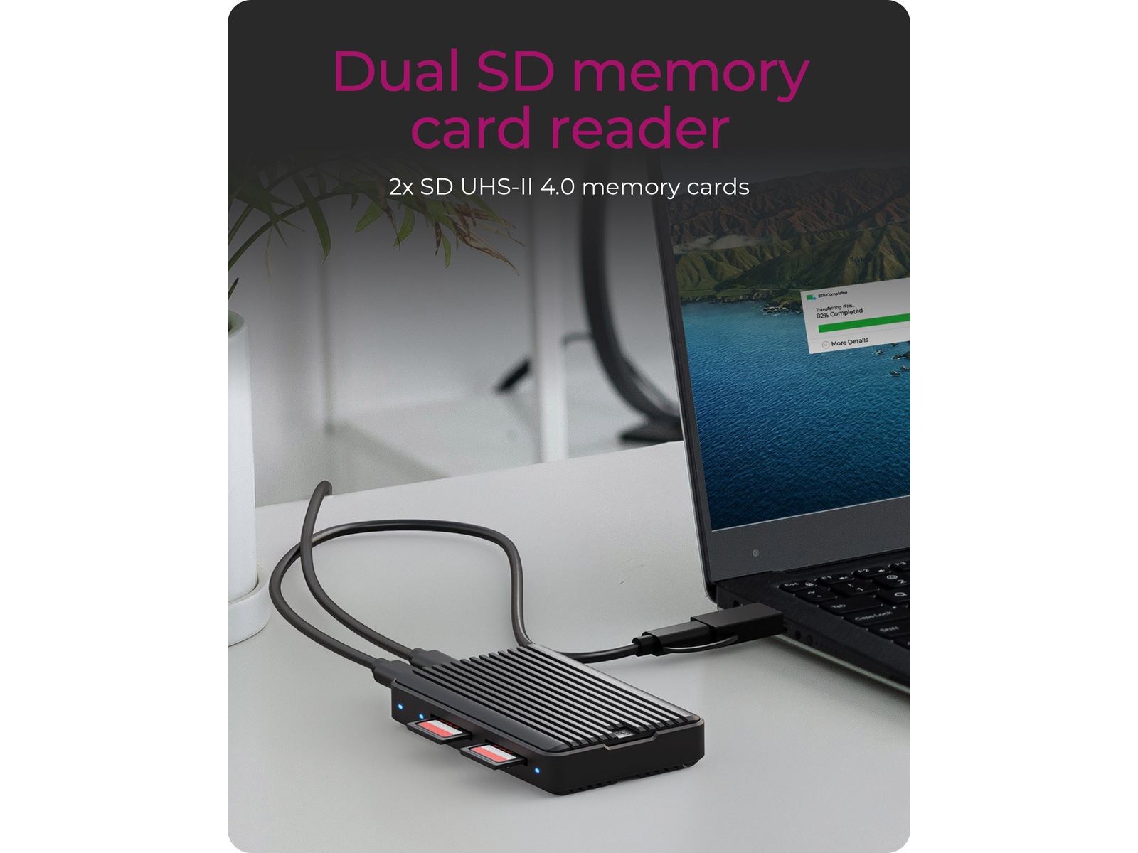 ICY BOX IB-CR602M-C31 M.2 SSD Enclosure Dokkingstasjoner