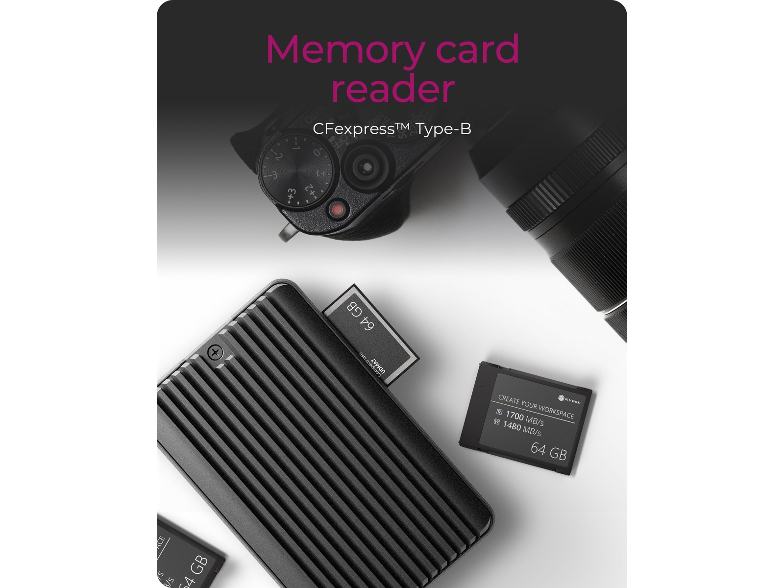 ICY BOX M.2 SSD Enclosure Eksterne kabinetter