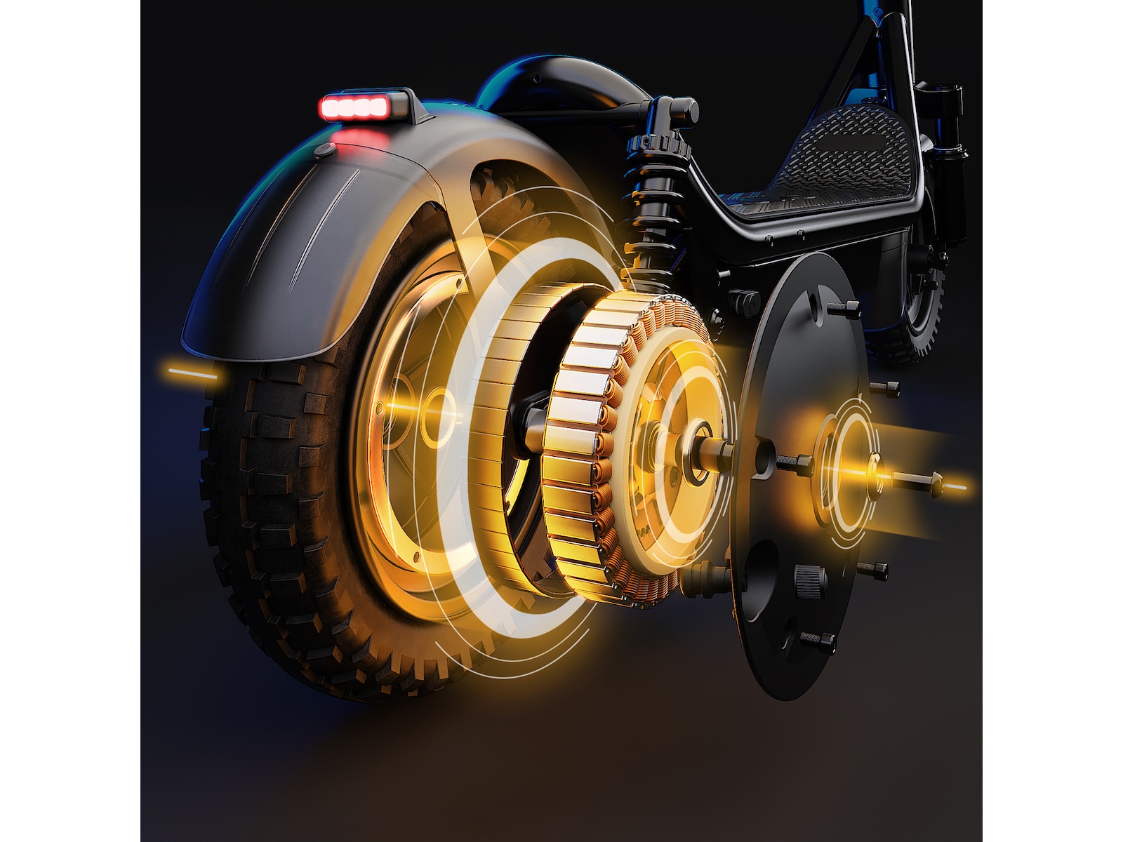 Pure Air6 Pro+ Suspension elektrisk sparkesykkel El-sparkesykler