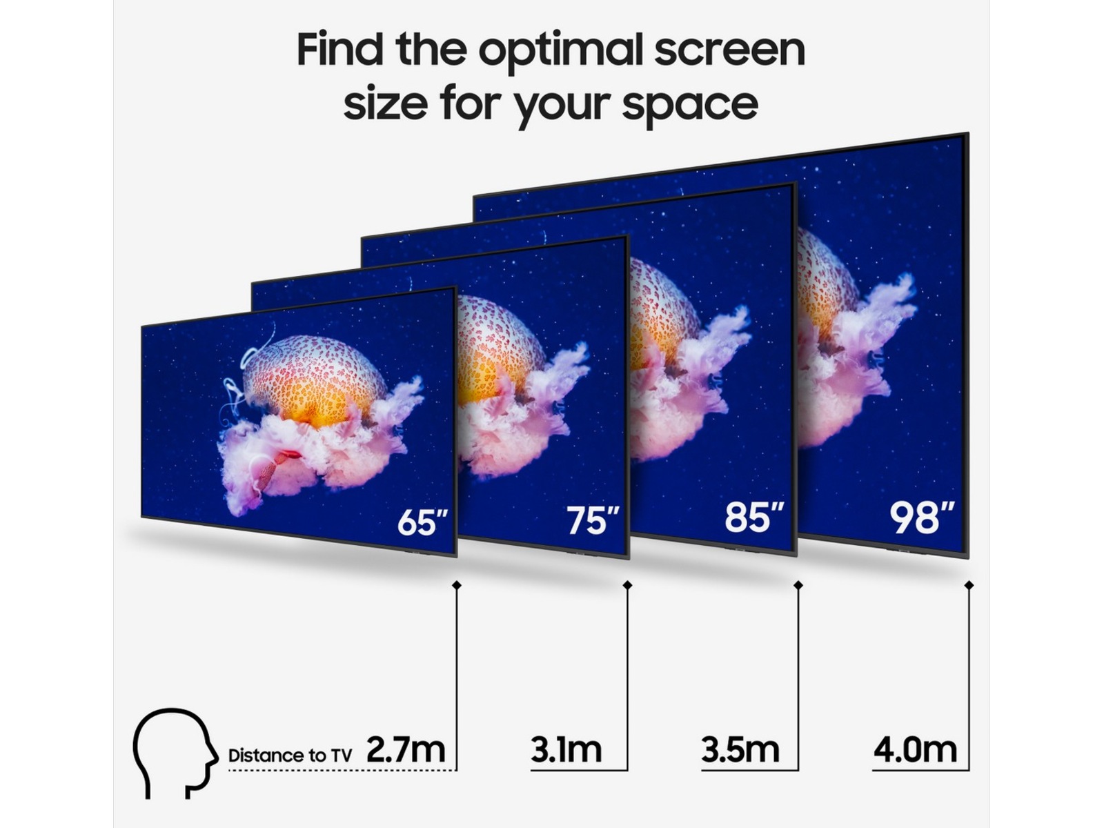 Samsung 55" Q7F2 QLED 4K Smart TV (2025) + Soundbar 50 - 59 tommer TV