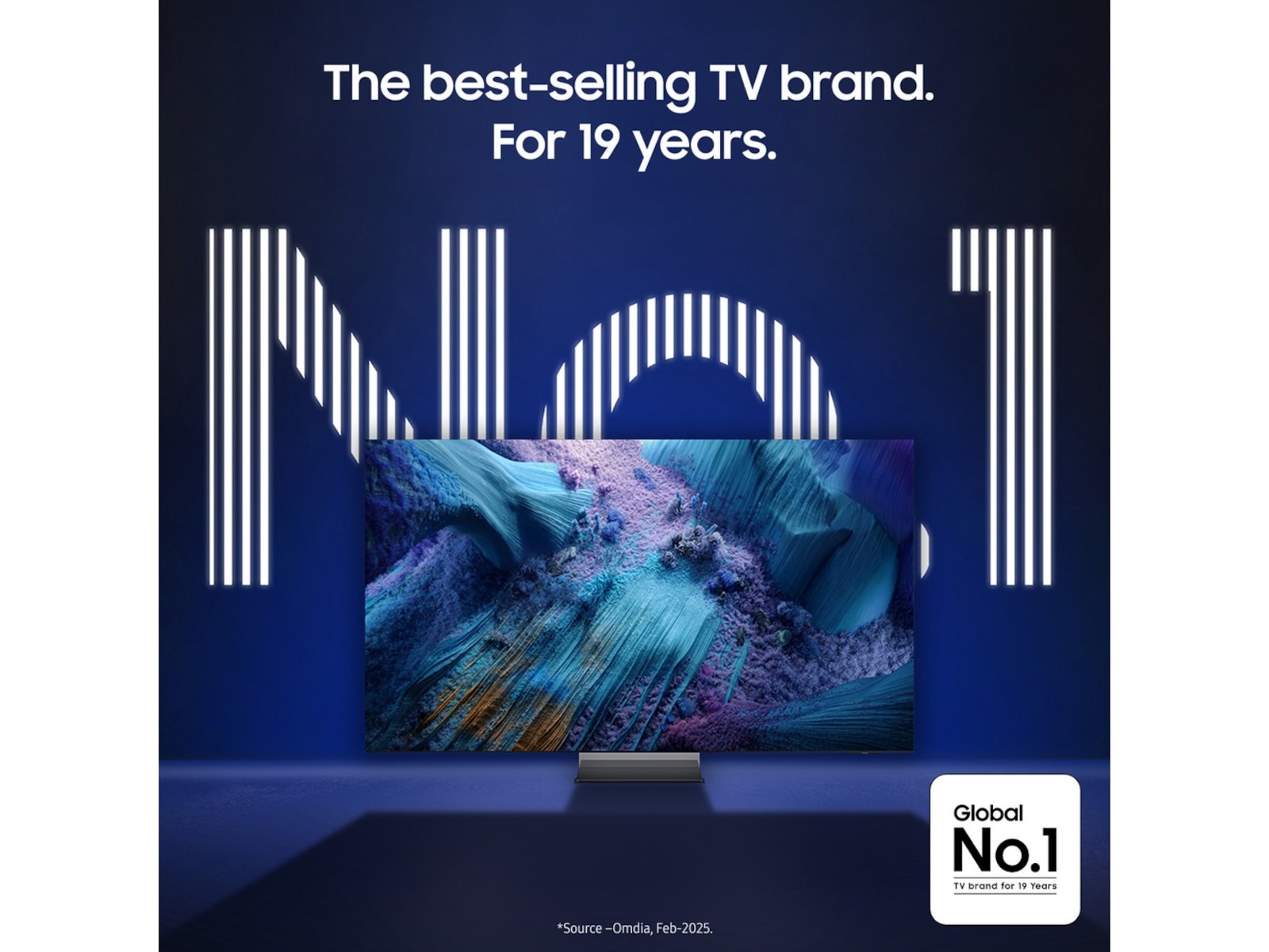 Samsung 65" Q7F2 QLED 4K Smart TV (2025) 60 - 69 tommer TV